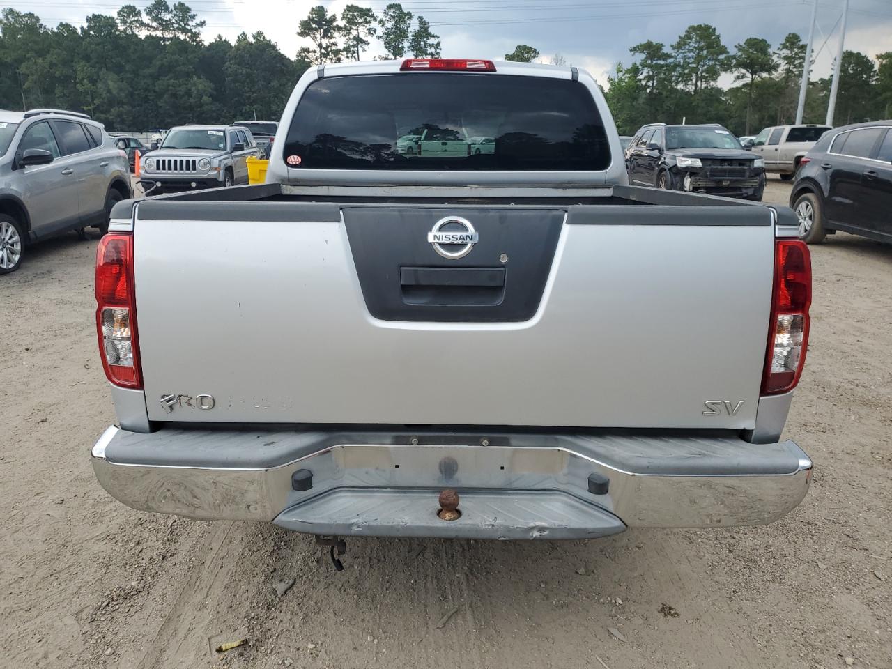 2012 Nissan Frontier S Silver vin: 1N6AD0ER3CC440407