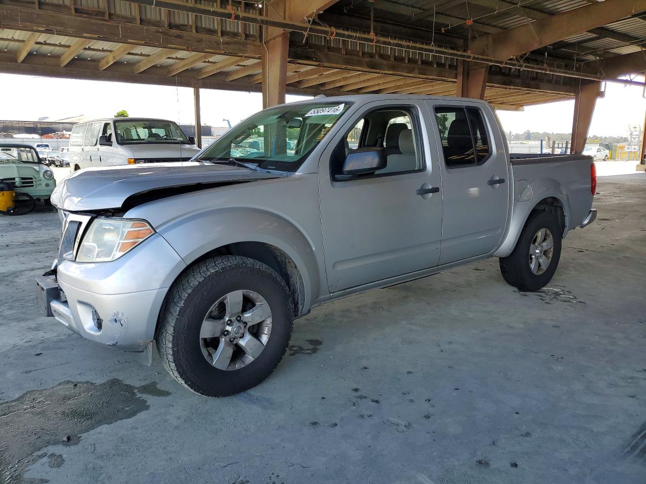 2012 Nissan Frontier S Gray vin: 1N6AD0ER3CC451861
