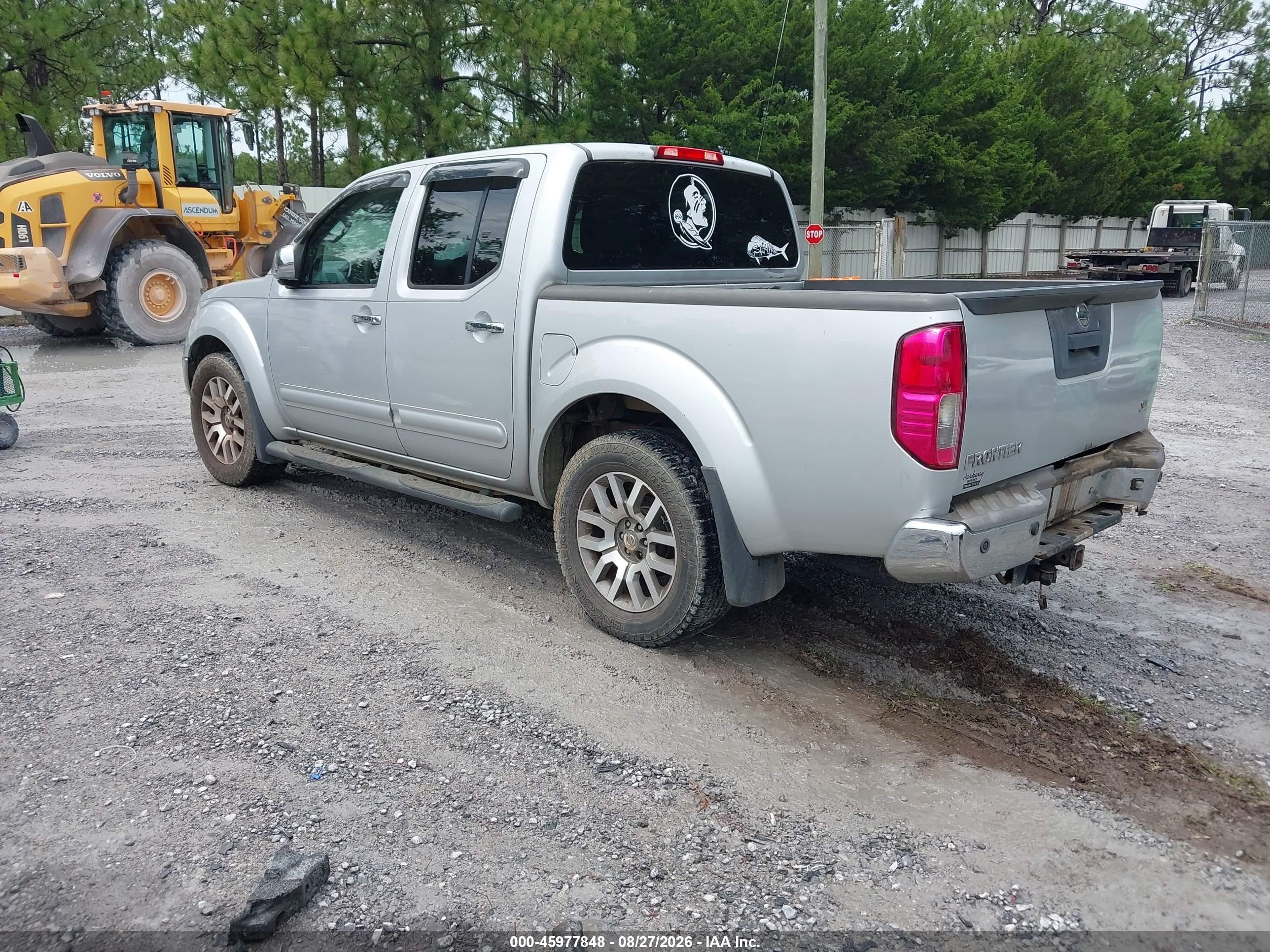 2013 Nissan Frontier Sl Silver vin: 1N6AD0ER3DN716512