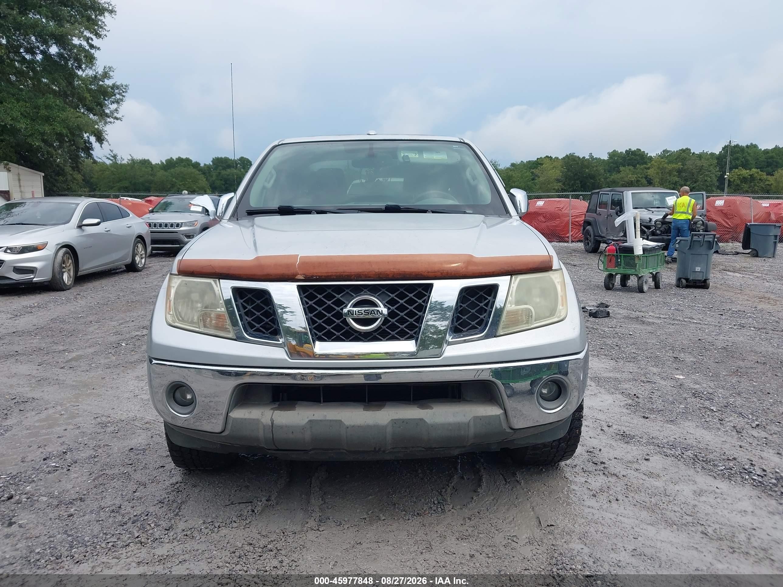 2013 Nissan Frontier Sl Silver vin: 1N6AD0ER3DN716512