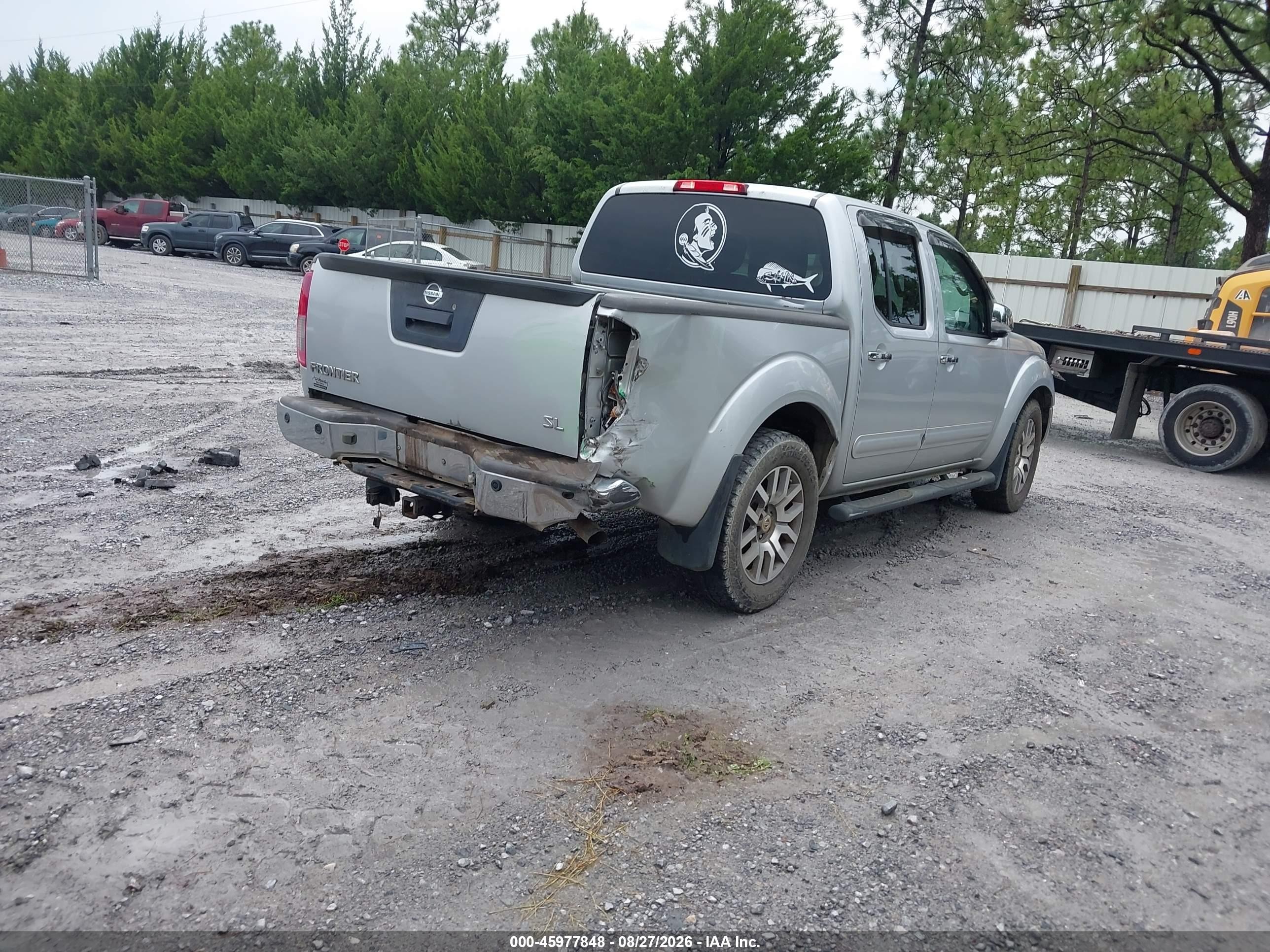 2013 Nissan Frontier Sl Silver vin: 1N6AD0ER3DN716512