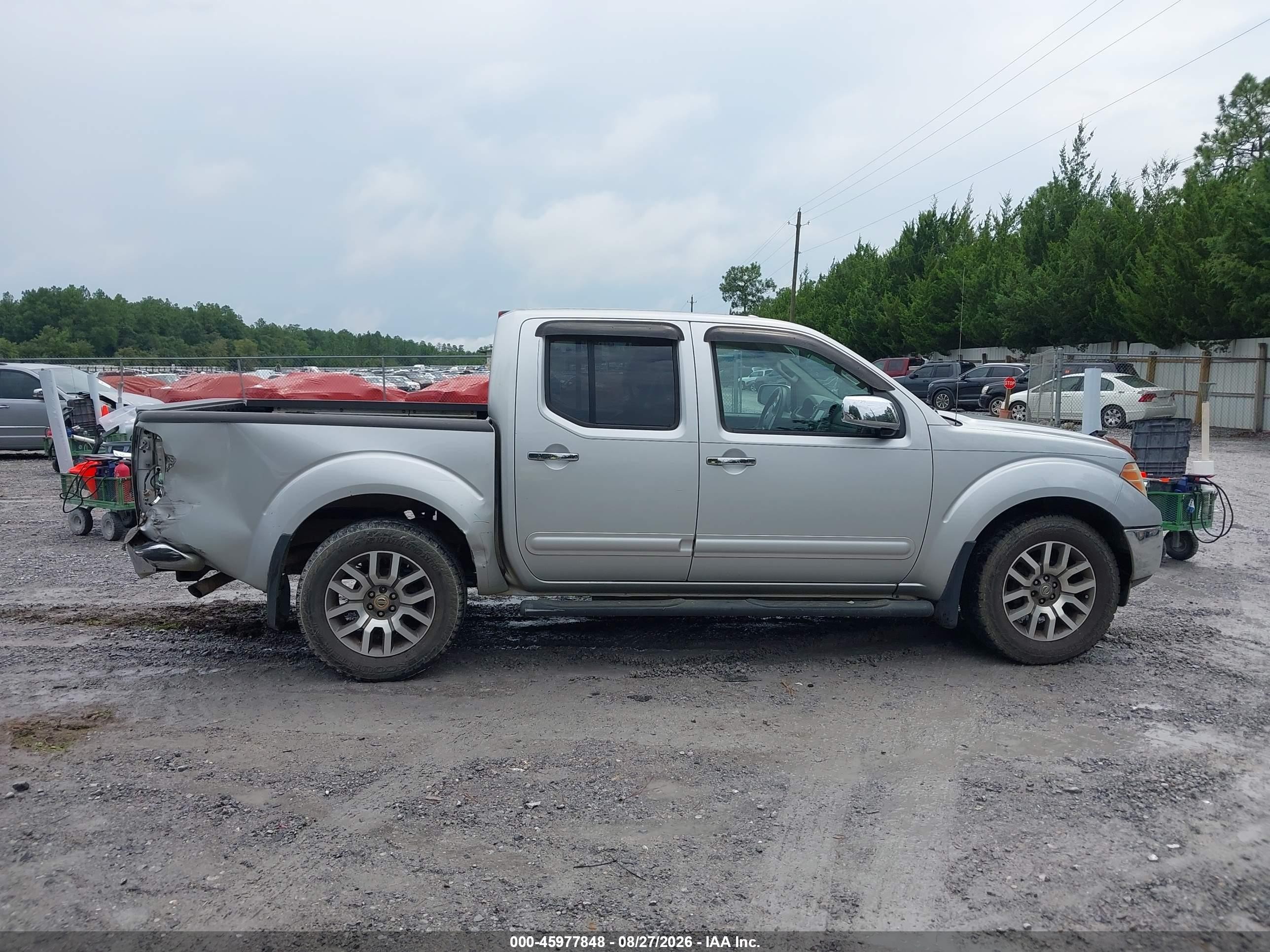 2013 Nissan Frontier Sl Silver vin: 1N6AD0ER3DN716512