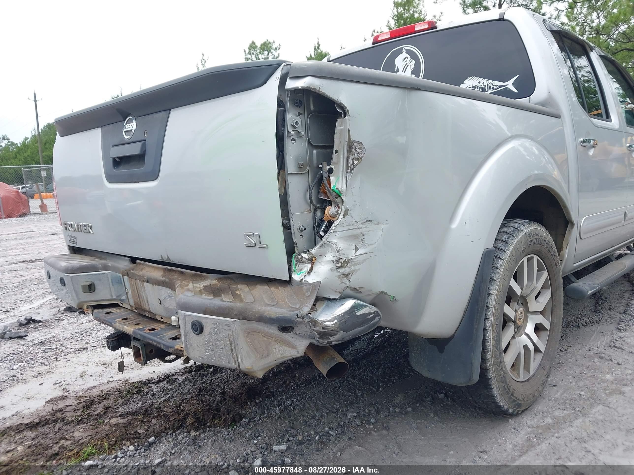 2013 Nissan Frontier Sl Silver vin: 1N6AD0ER3DN716512