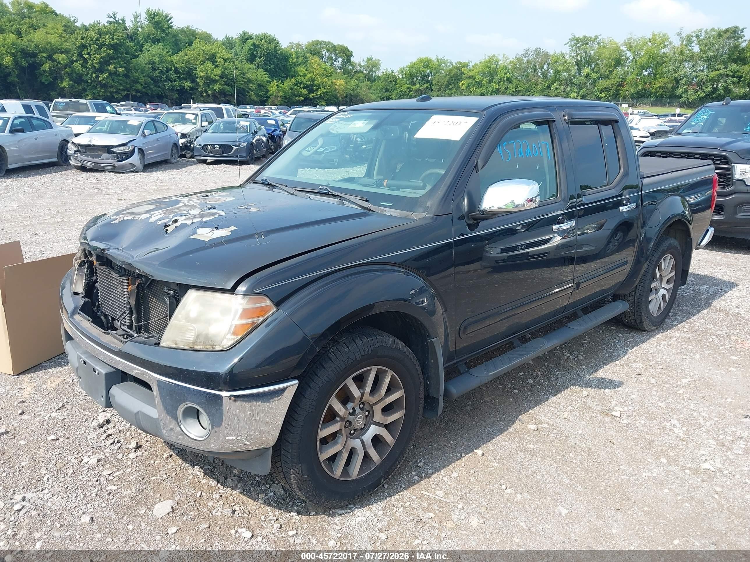 2013 Nissan Frontier Sl Black vin: 1N6AD0ER3DN723783