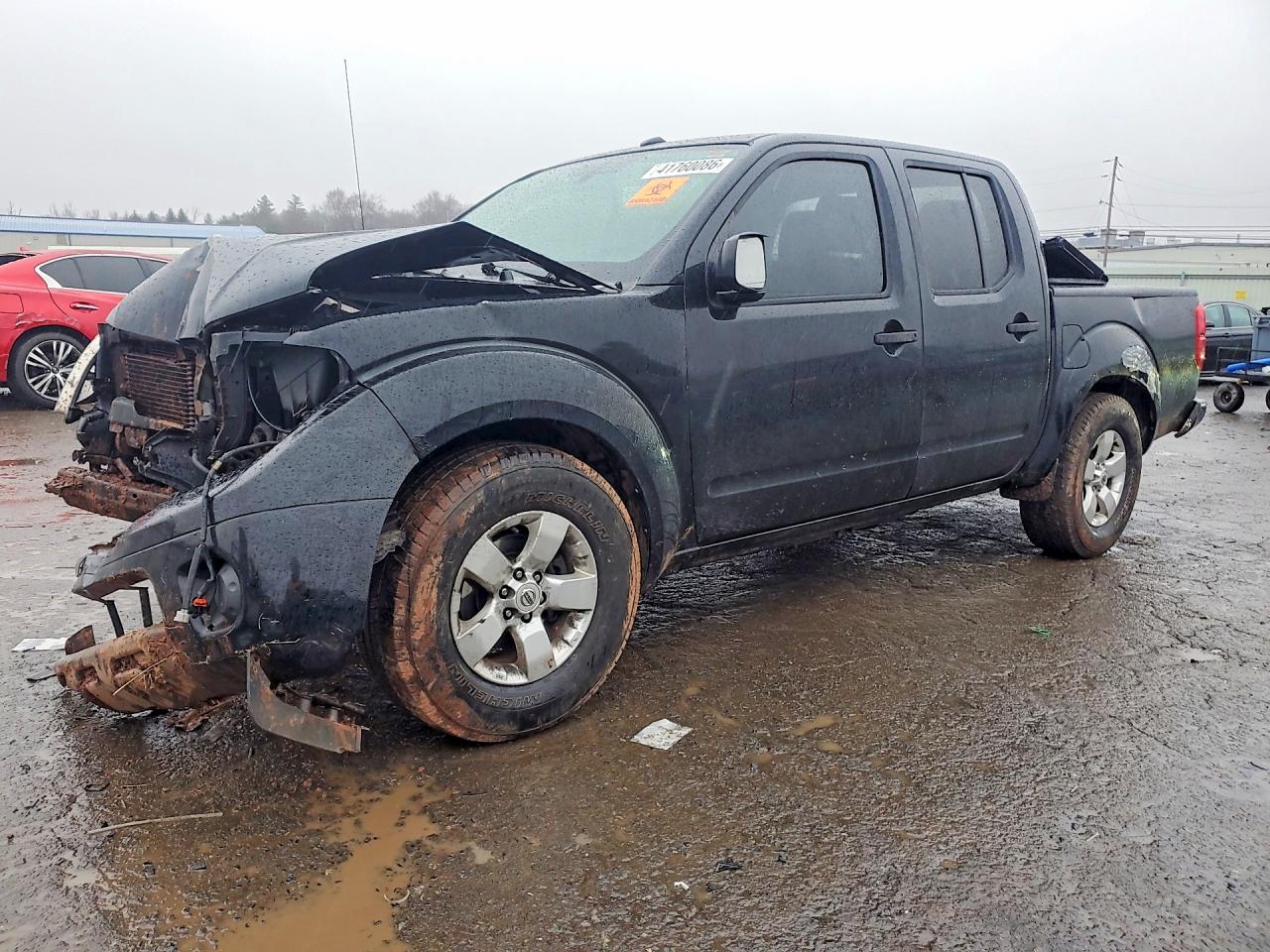 2013 Nissan Frontier S Black vin: 1N6AD0ER3DN736422