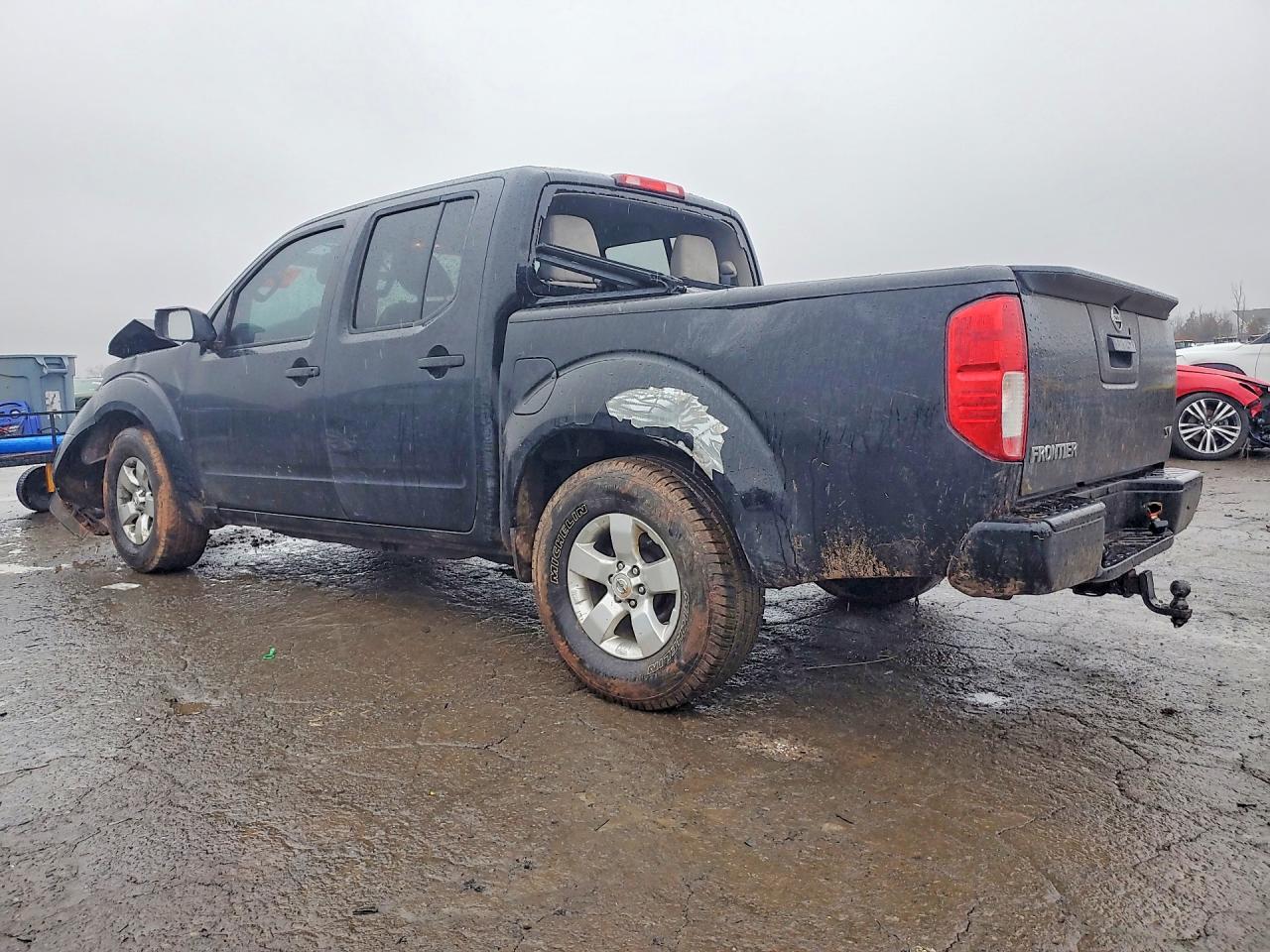 2013 Nissan Frontier S Black vin: 1N6AD0ER3DN736422