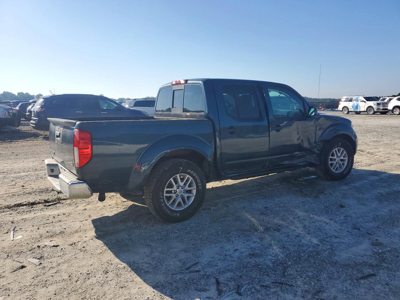 2014 Nissan Frontier Sv Синий vin: 1N6AD0ER3EN706211