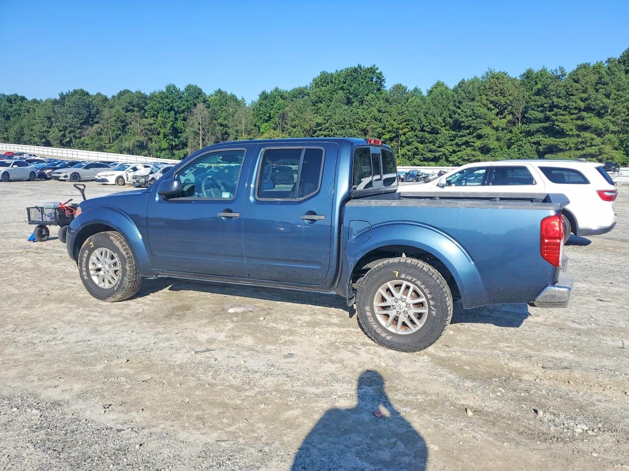 2014 Nissan Frontier Sv Синий vin: 1N6AD0ER3EN706211