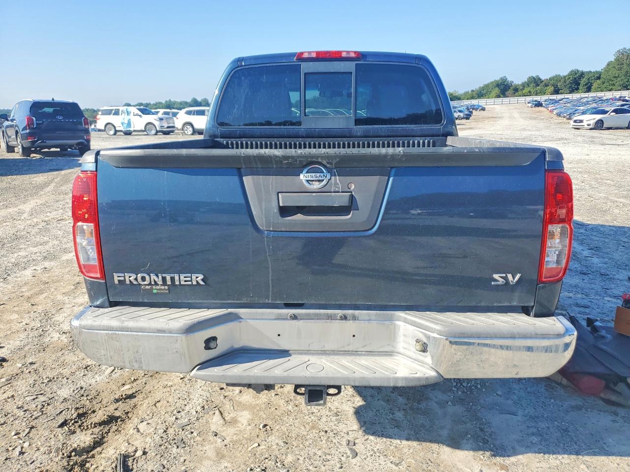 2014 Nissan Frontier Sv Синий vin: 1N6AD0ER3EN706211