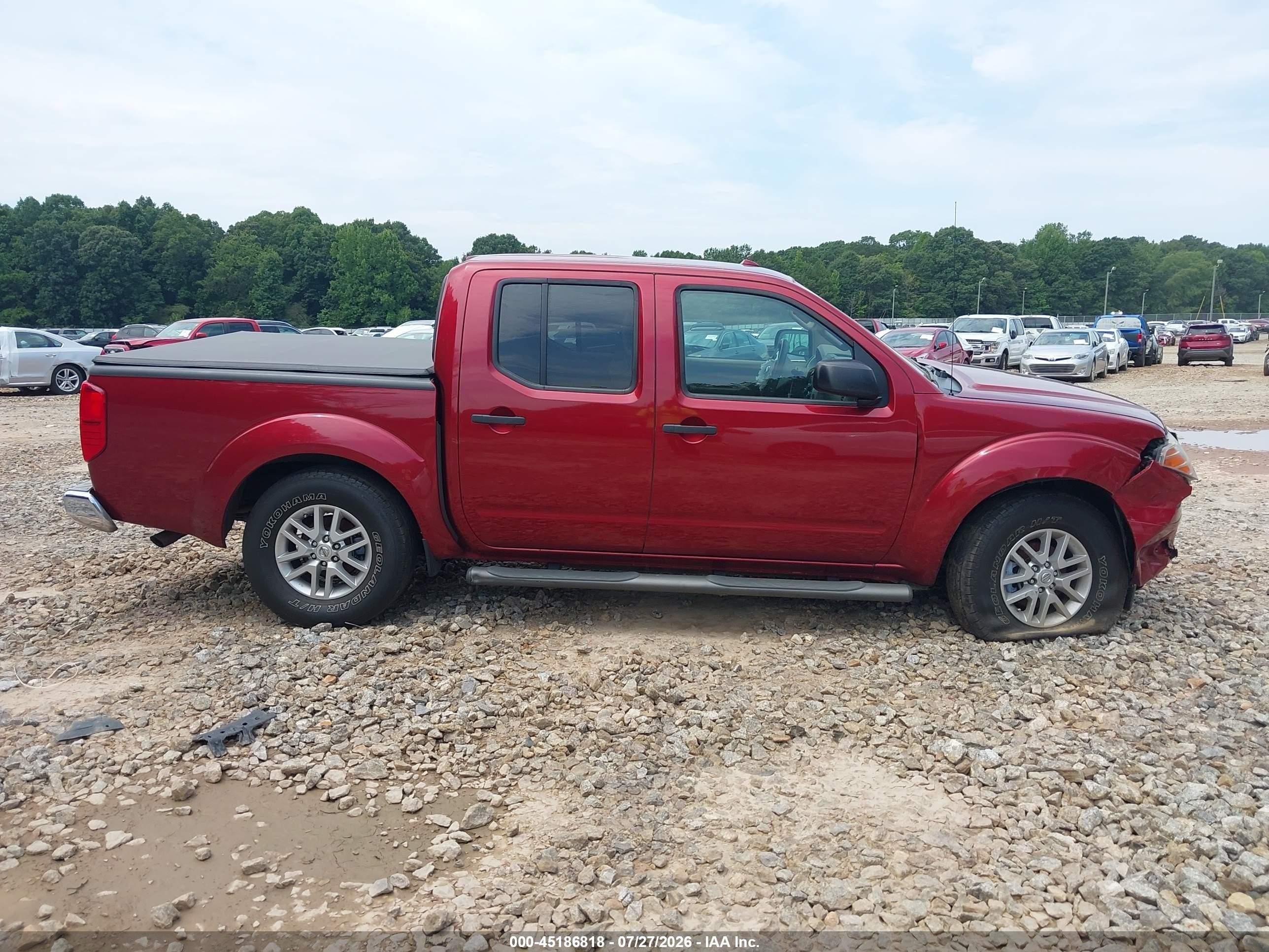 2014 Nissan Frontier Sv Красный vin: 1N6AD0ER3EN711540