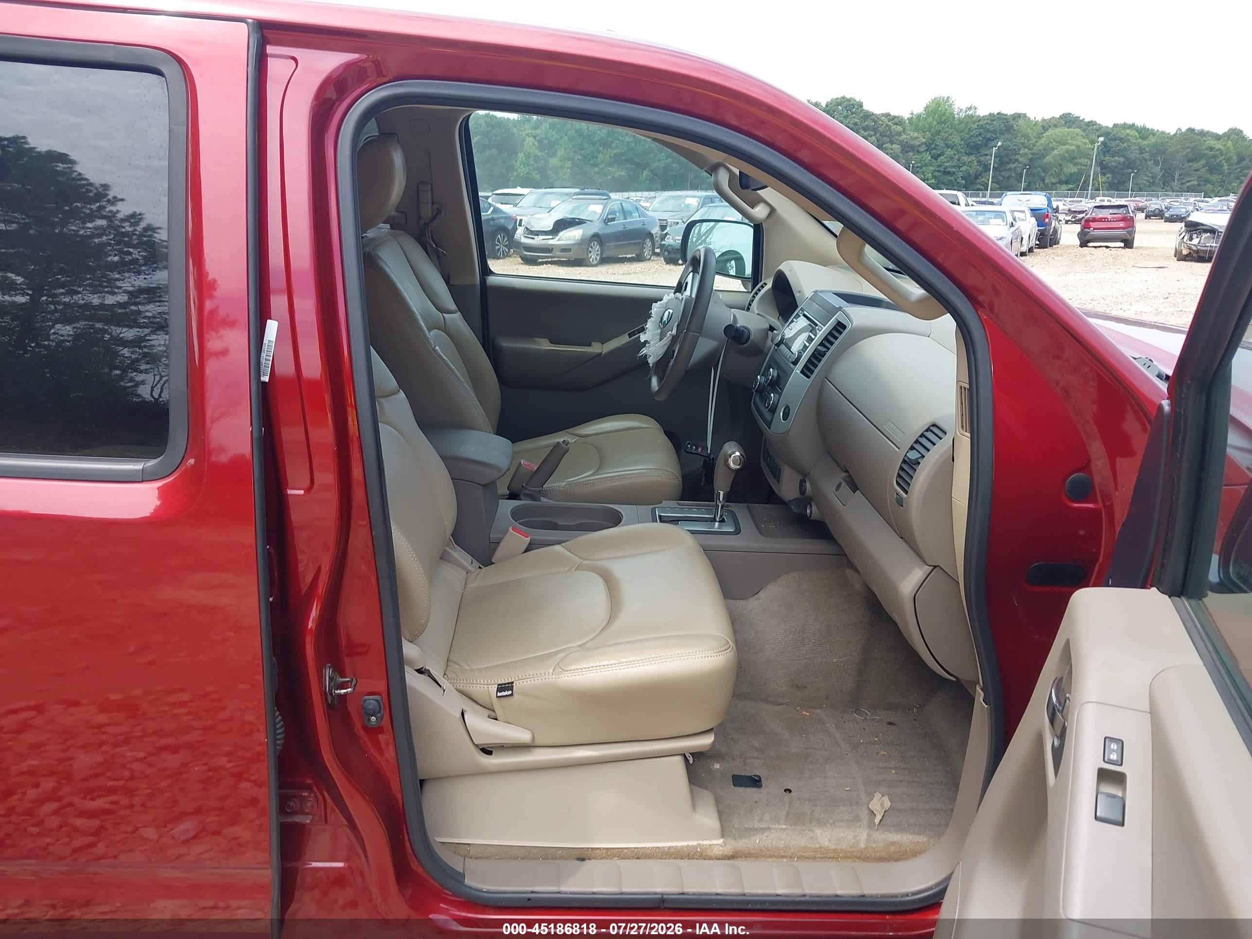 2014 Nissan Frontier Sv Красный vin: 1N6AD0ER3EN711540