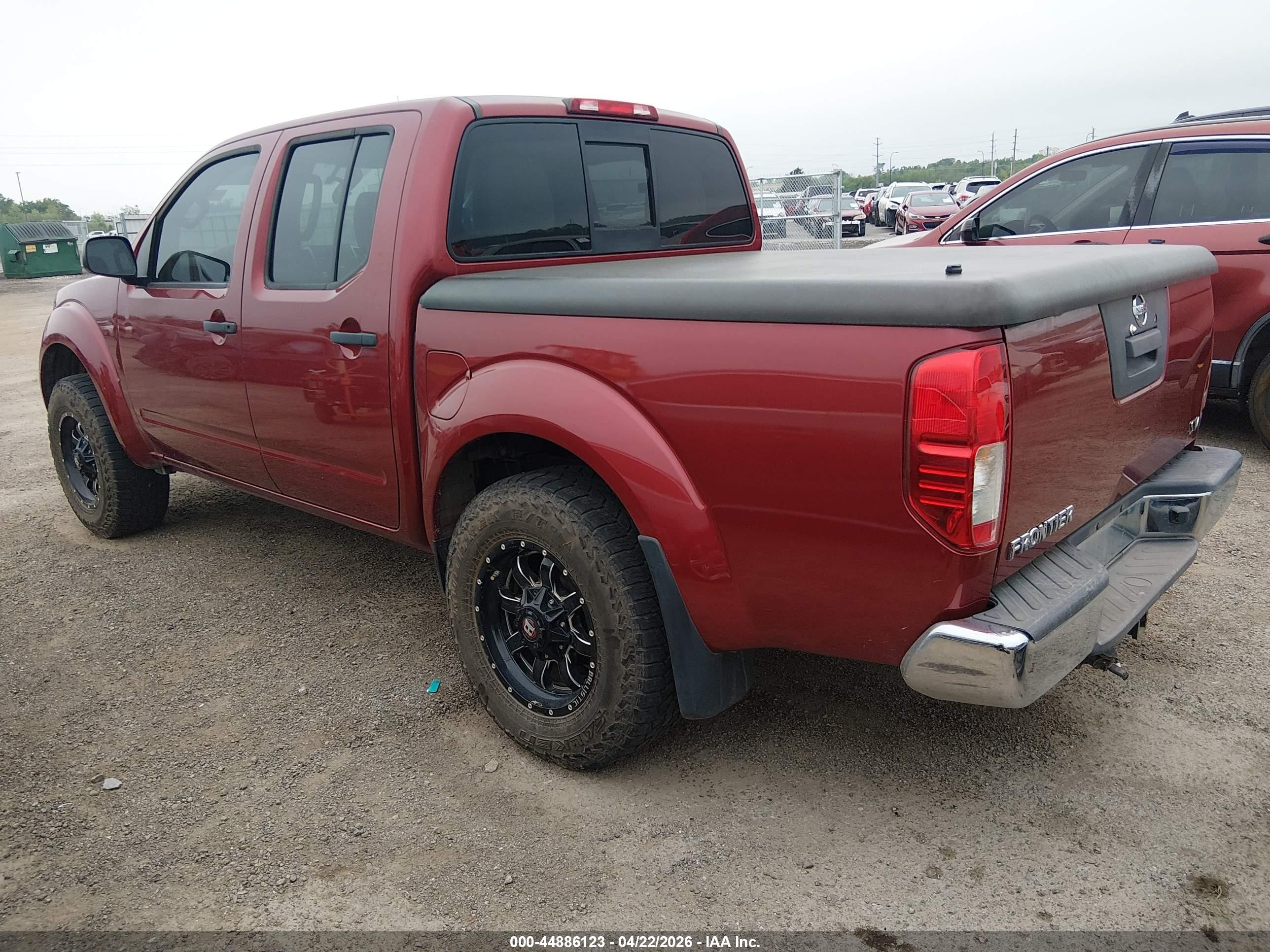 2014 Nissan Frontier Sv Red vin: 1N6AD0ER3EN744876