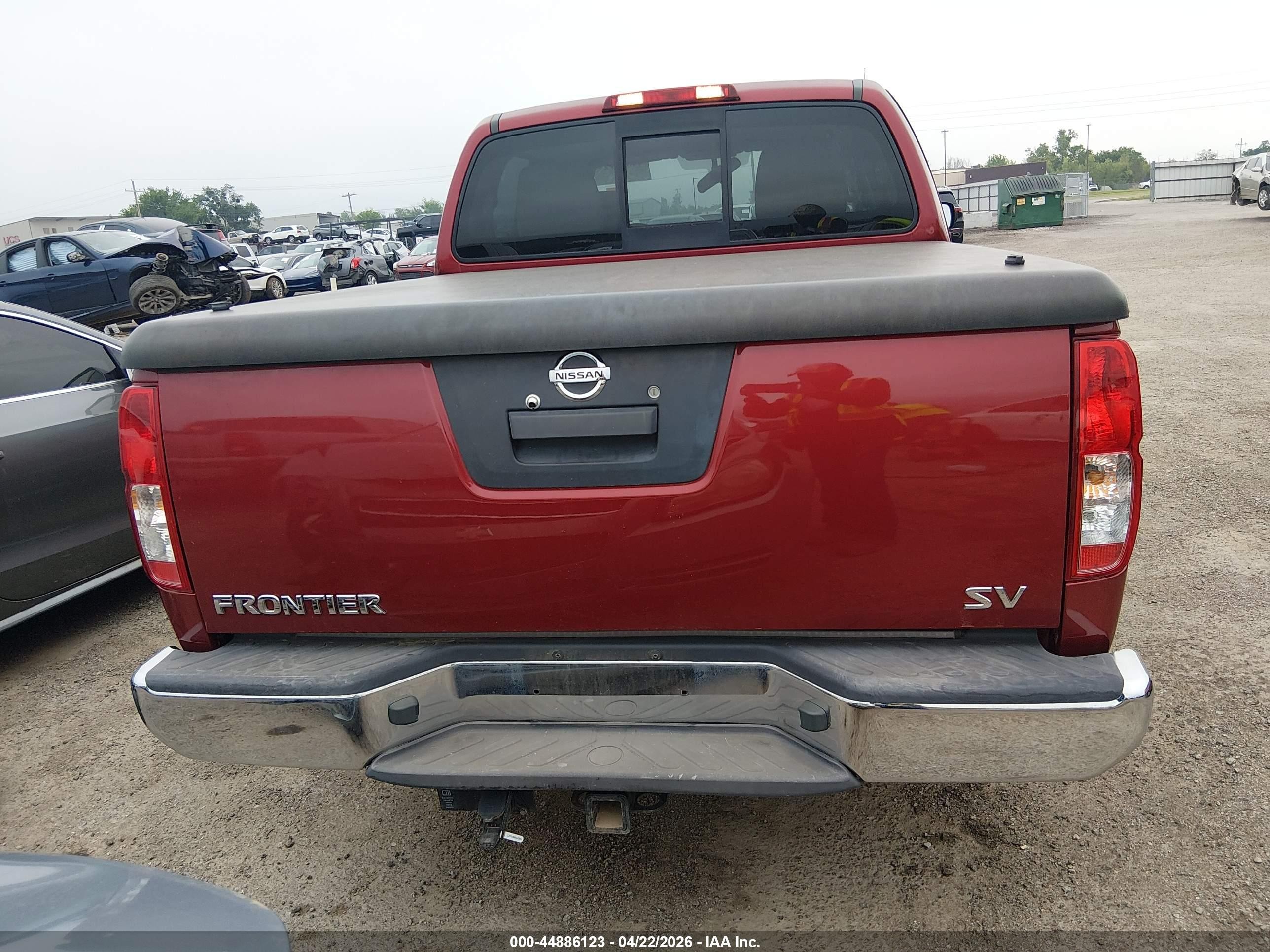 2014 Nissan Frontier Sv Red vin: 1N6AD0ER3EN744876