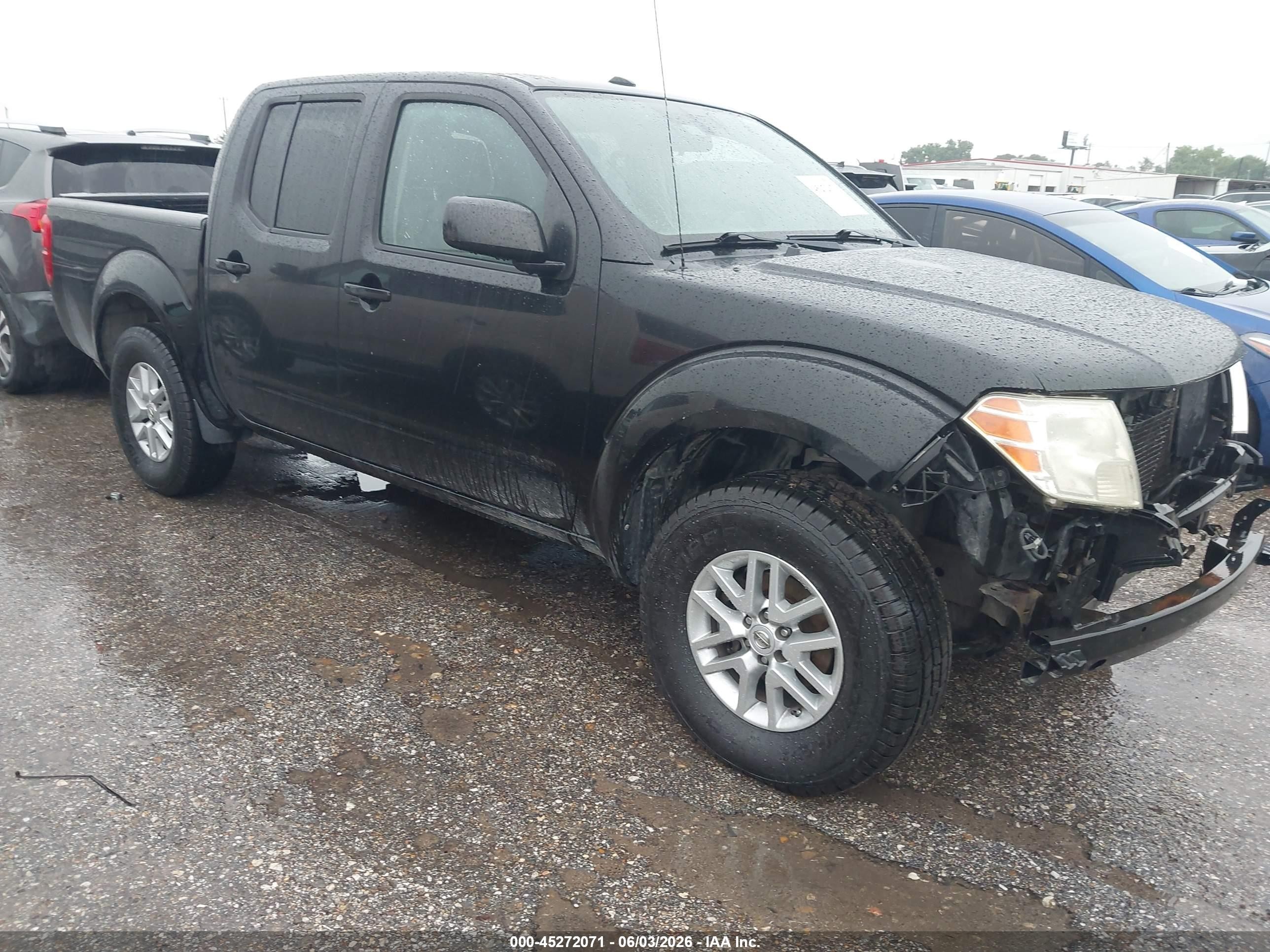 2014 Nissan Frontier Sv Black vin: 1N6AD0ER3EN747924