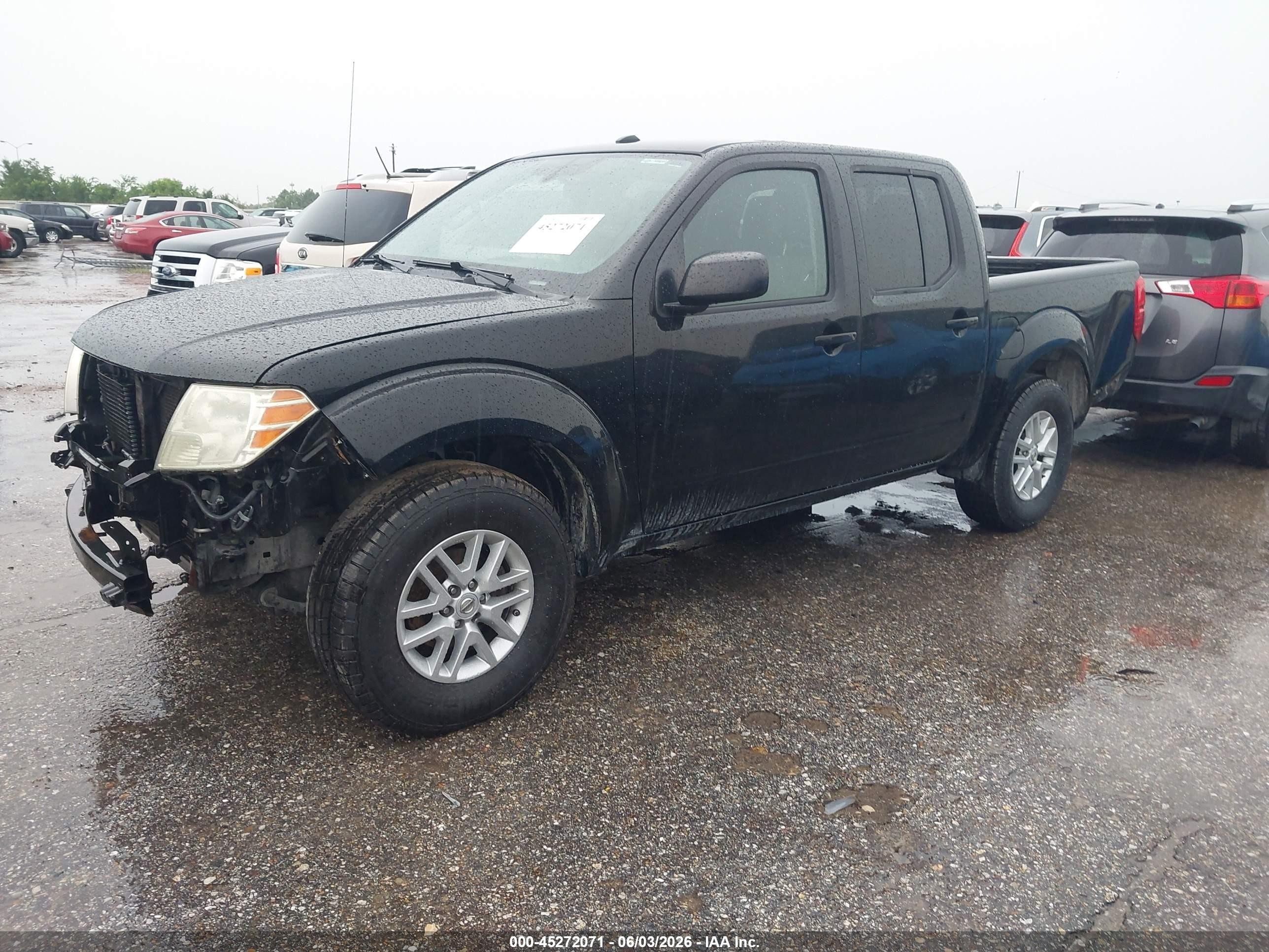 2014 Nissan Frontier Sv Black vin: 1N6AD0ER3EN747924