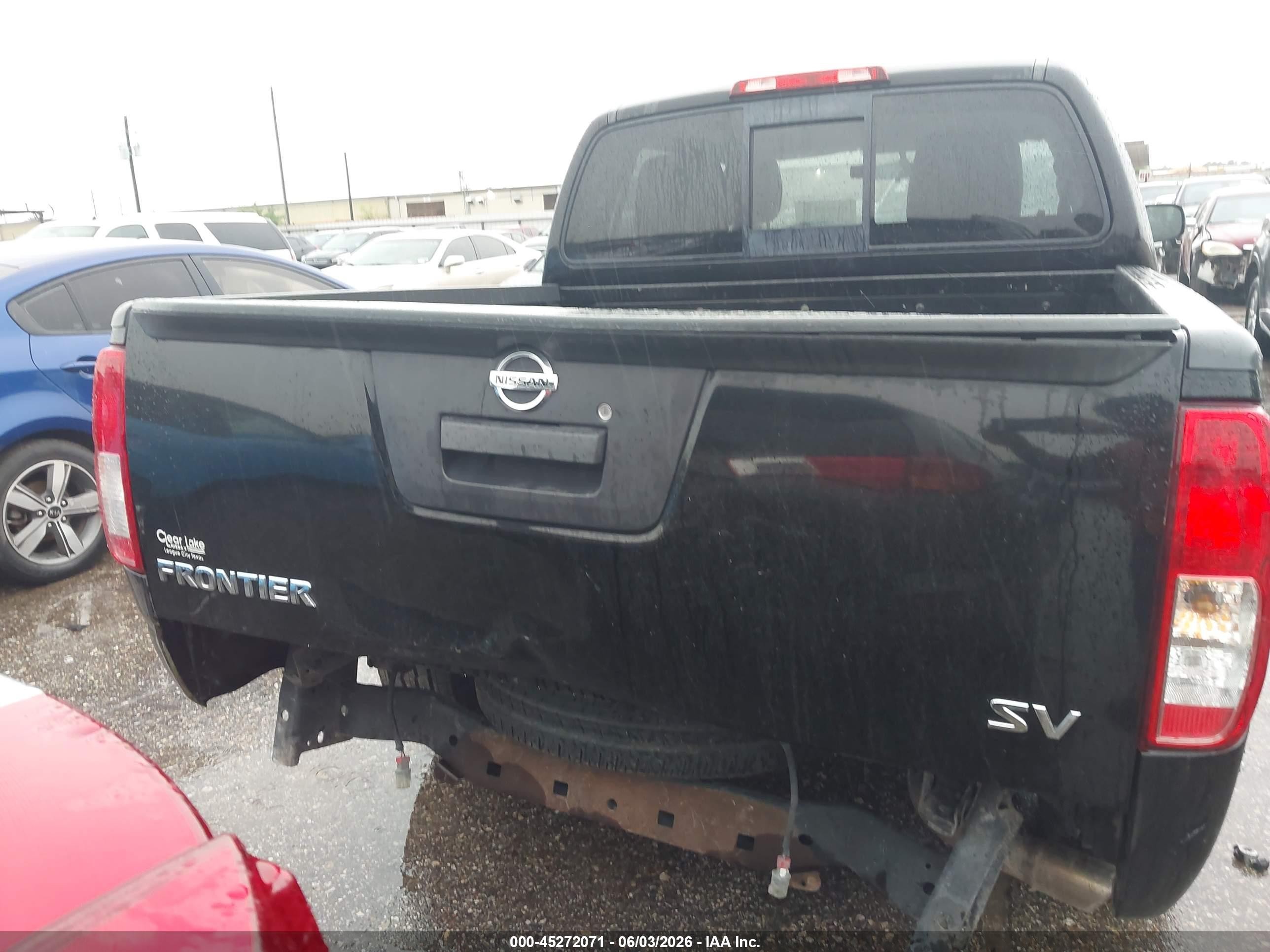 2014 Nissan Frontier Sv Black vin: 1N6AD0ER3EN747924