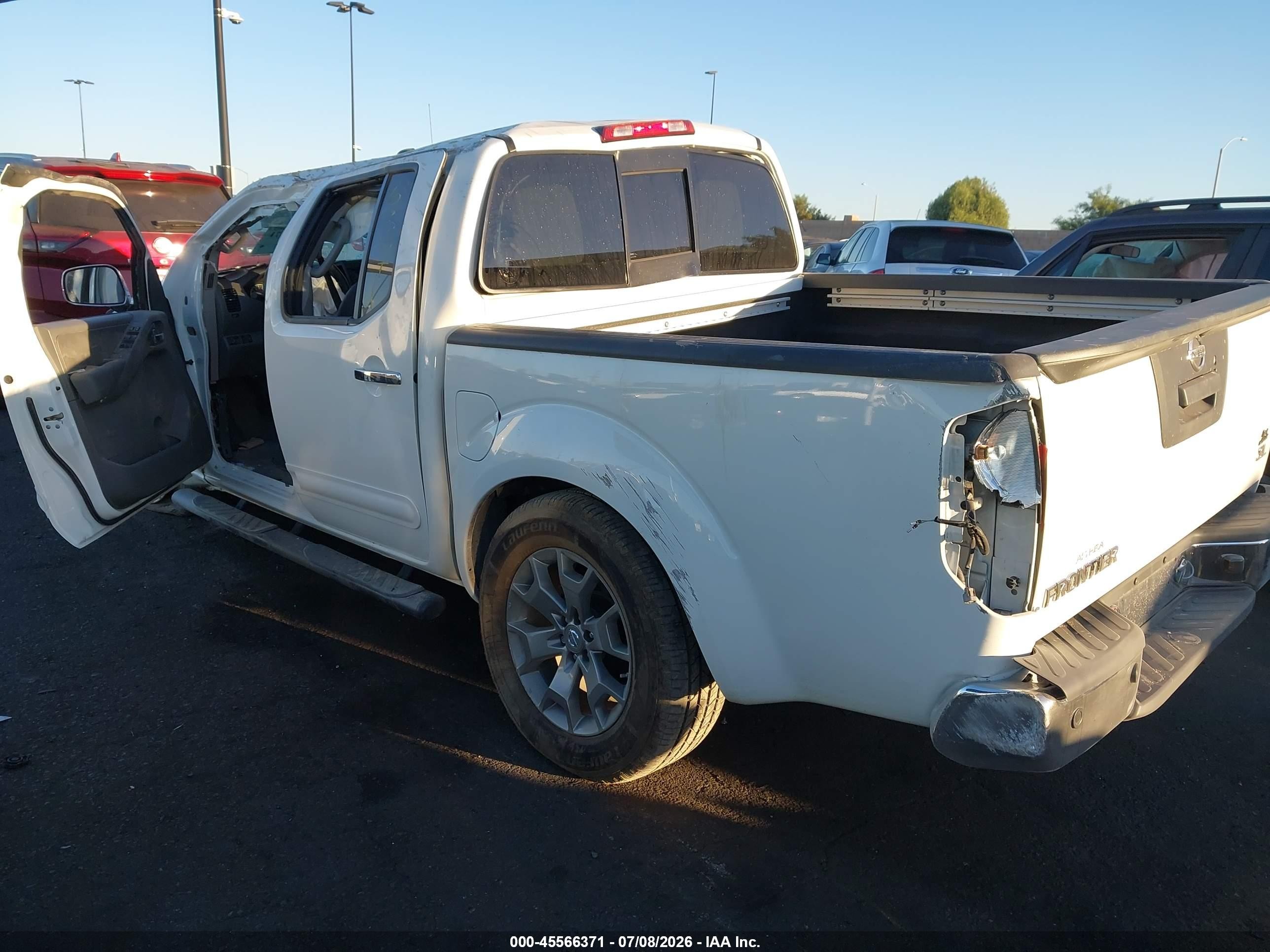 2014 Nissan Frontier Sl Белый vin: 1N6AD0ER3EN754016