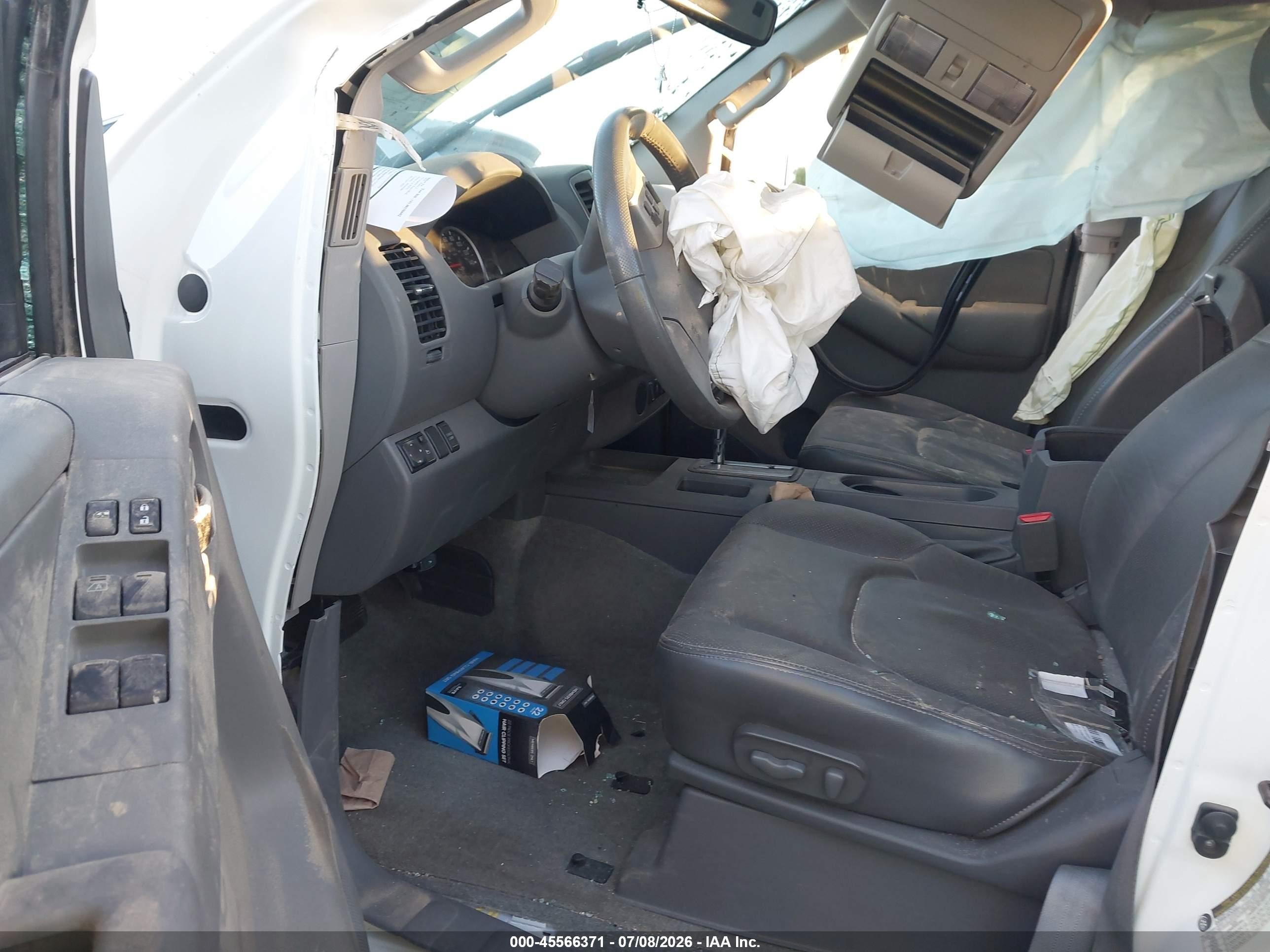2014 Nissan Frontier Sl Белый vin: 1N6AD0ER3EN754016