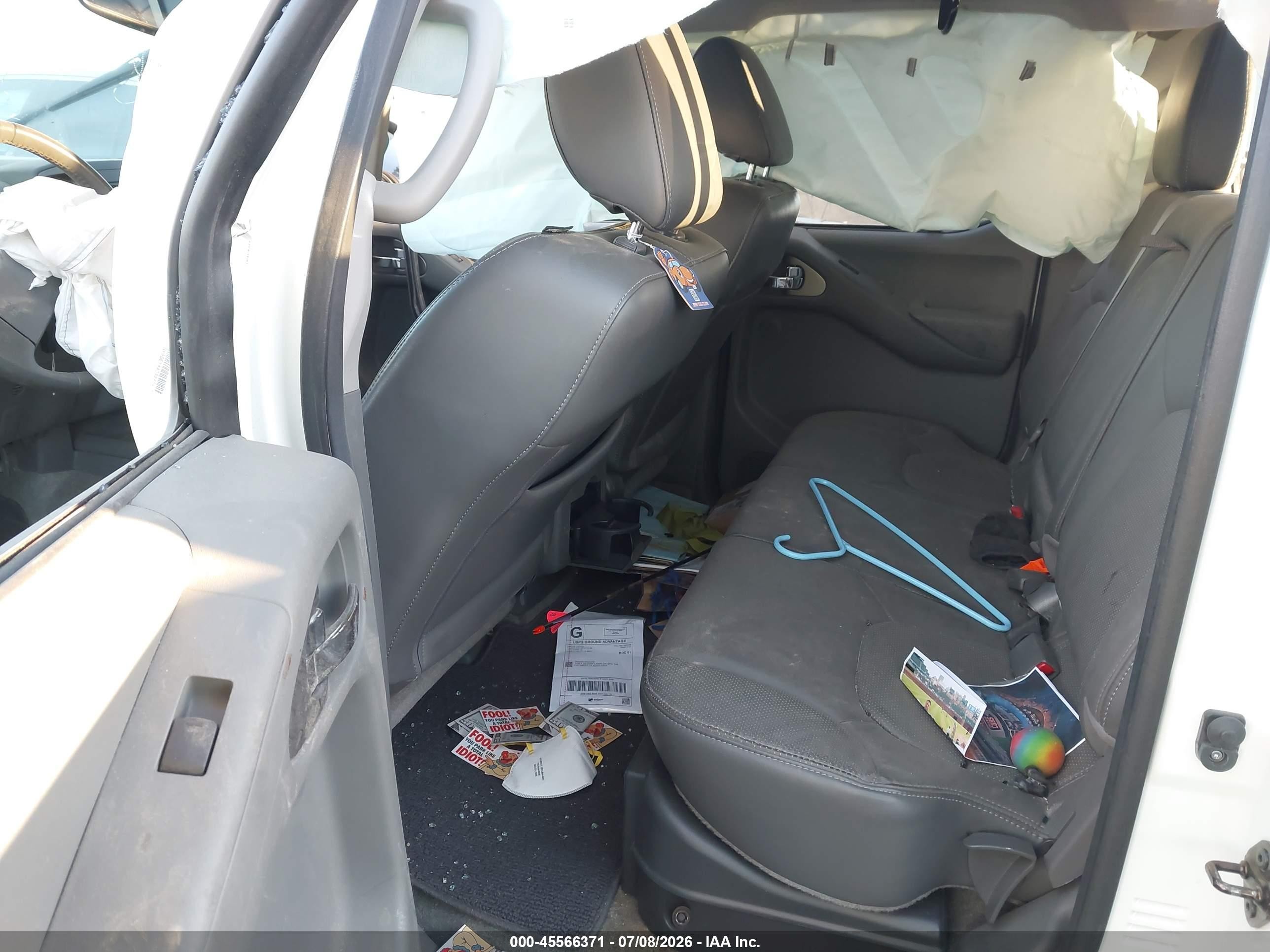 2014 Nissan Frontier Sl Белый vin: 1N6AD0ER3EN754016