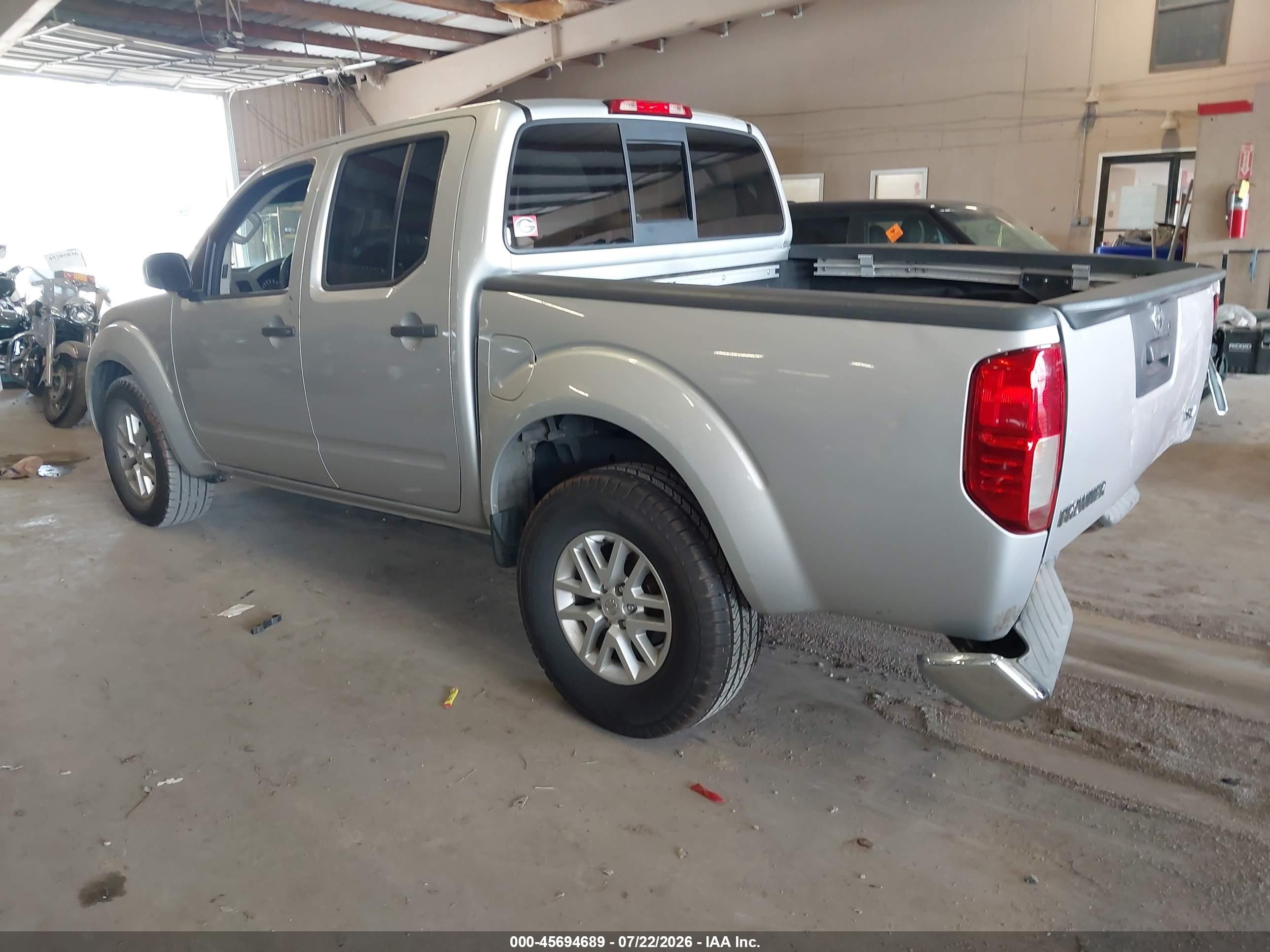 2015 Nissan Frontier Sv Silver vin: 1N6AD0ER3FN706338