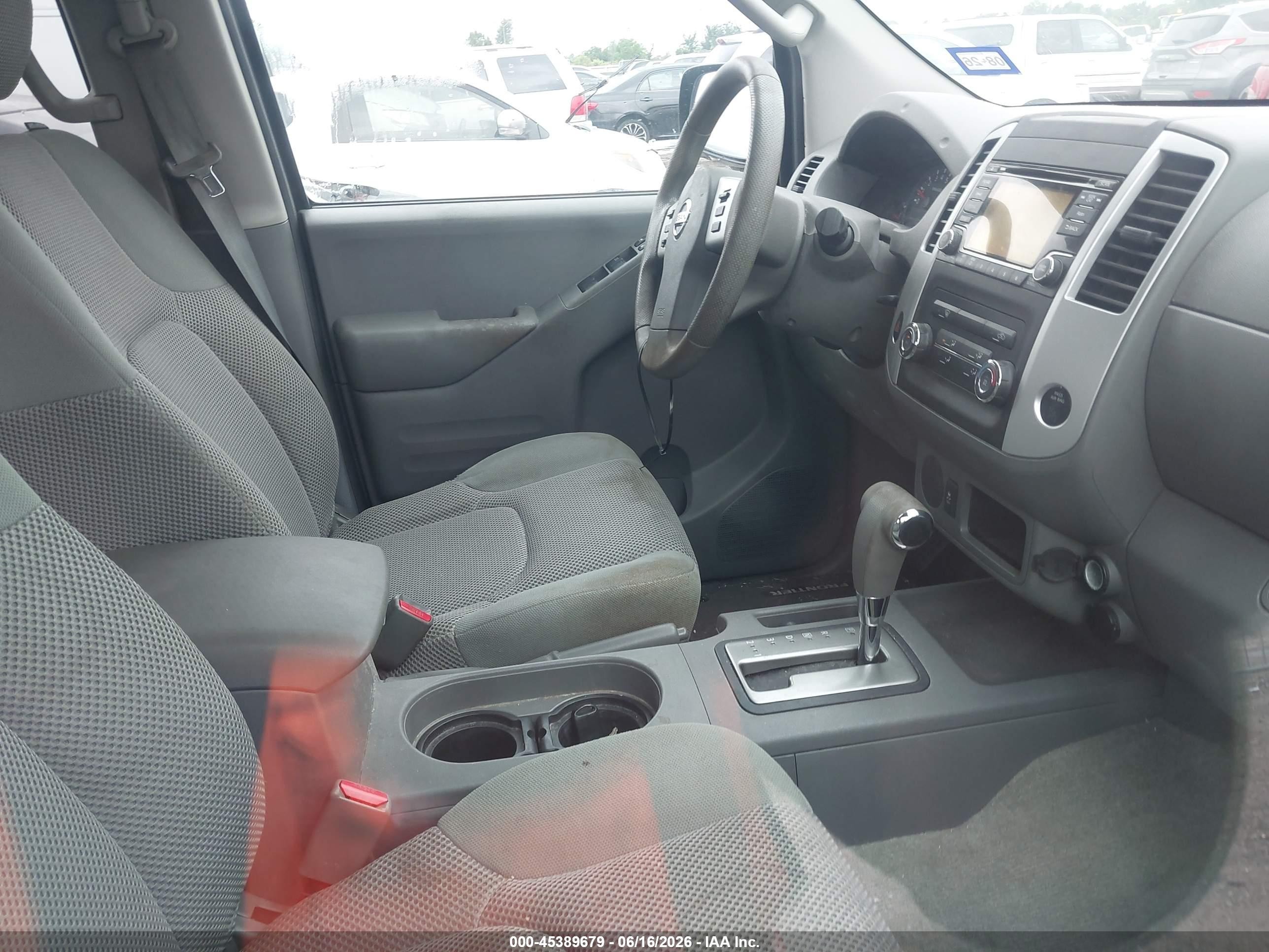 2015 Nissan Frontier Sv Gray vin: 1N6AD0ER3FN709675