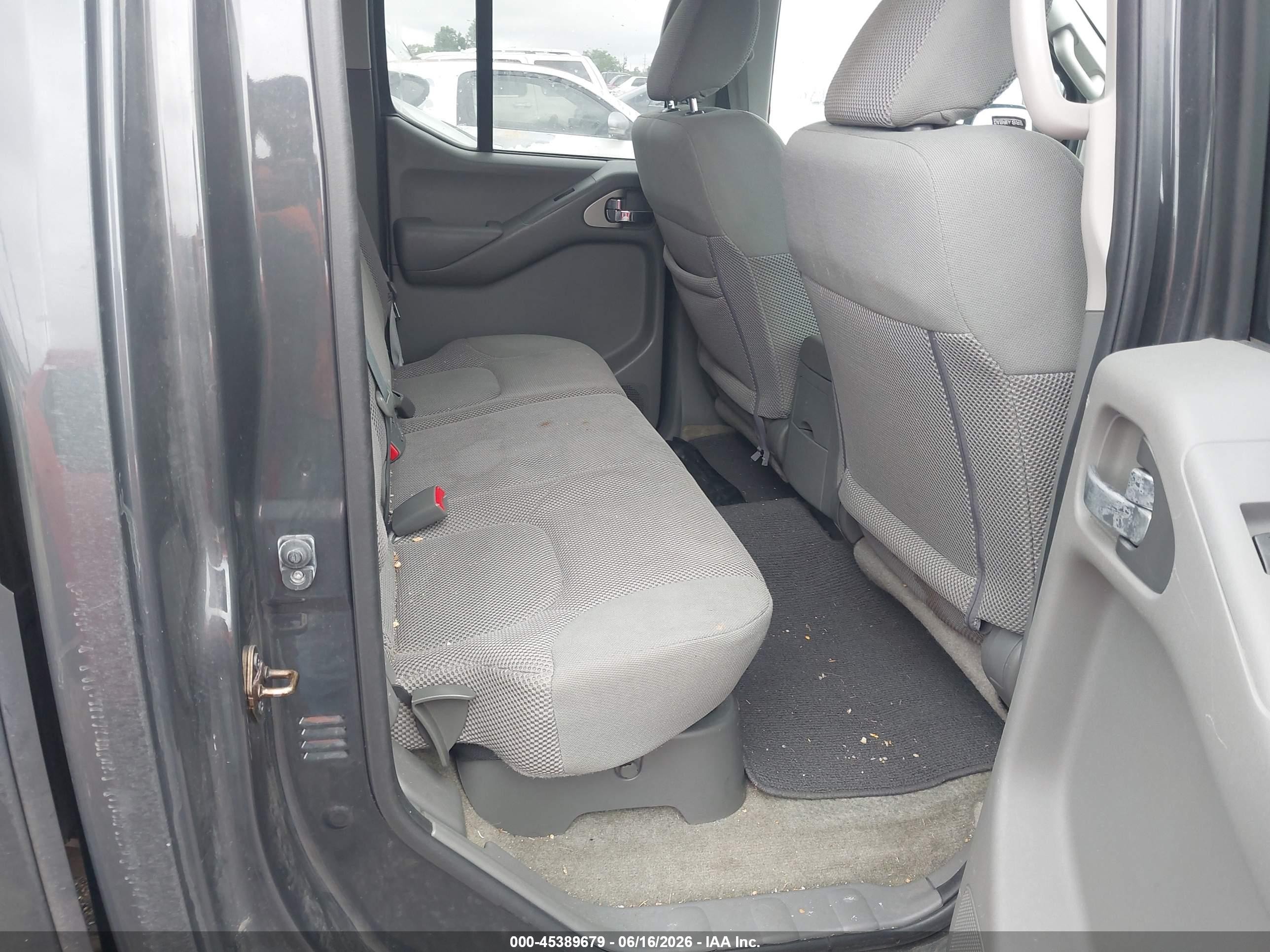 2015 Nissan Frontier Sv Gray vin: 1N6AD0ER3FN709675