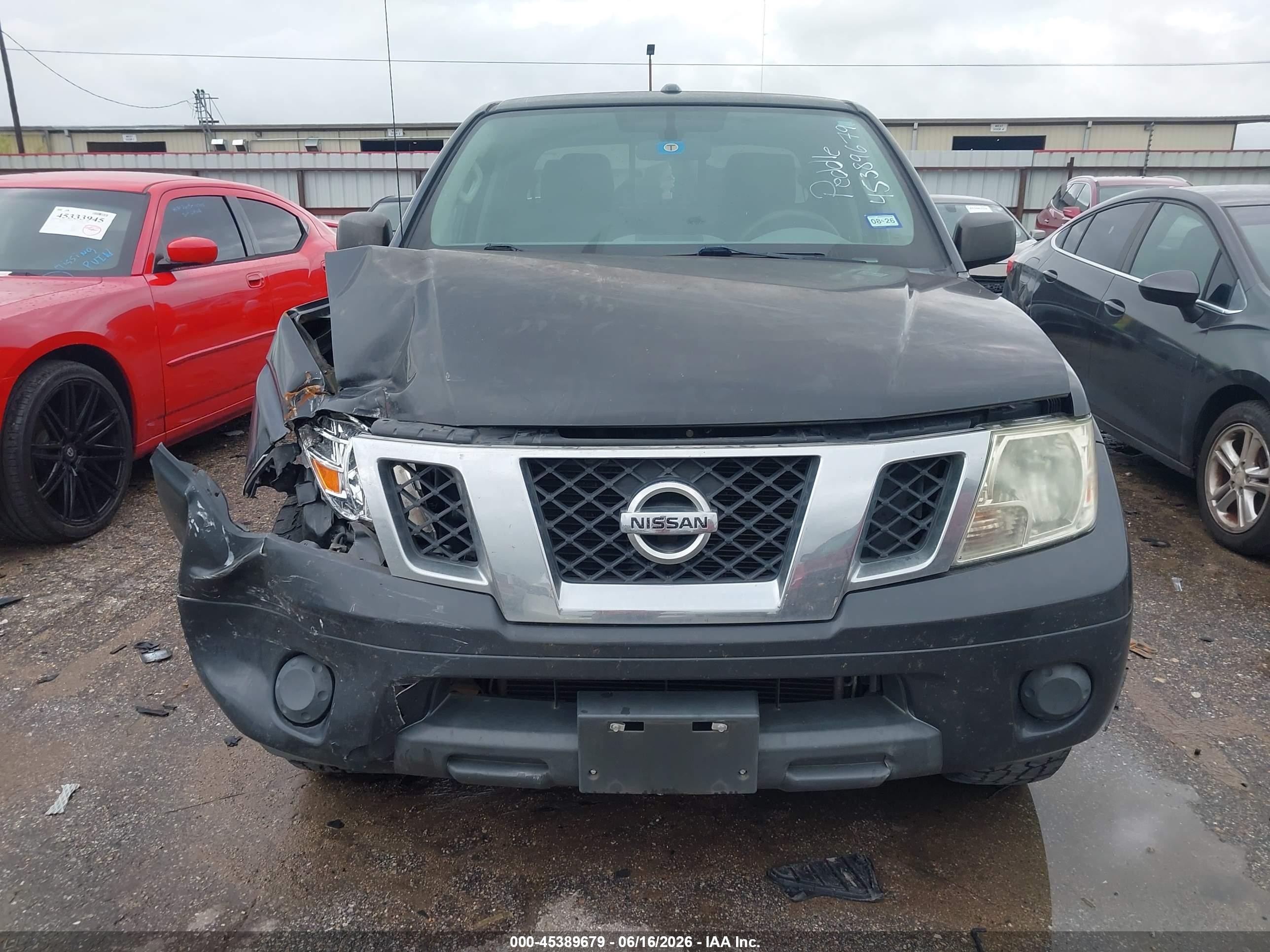 2015 Nissan Frontier Sv Gray vin: 1N6AD0ER3FN709675