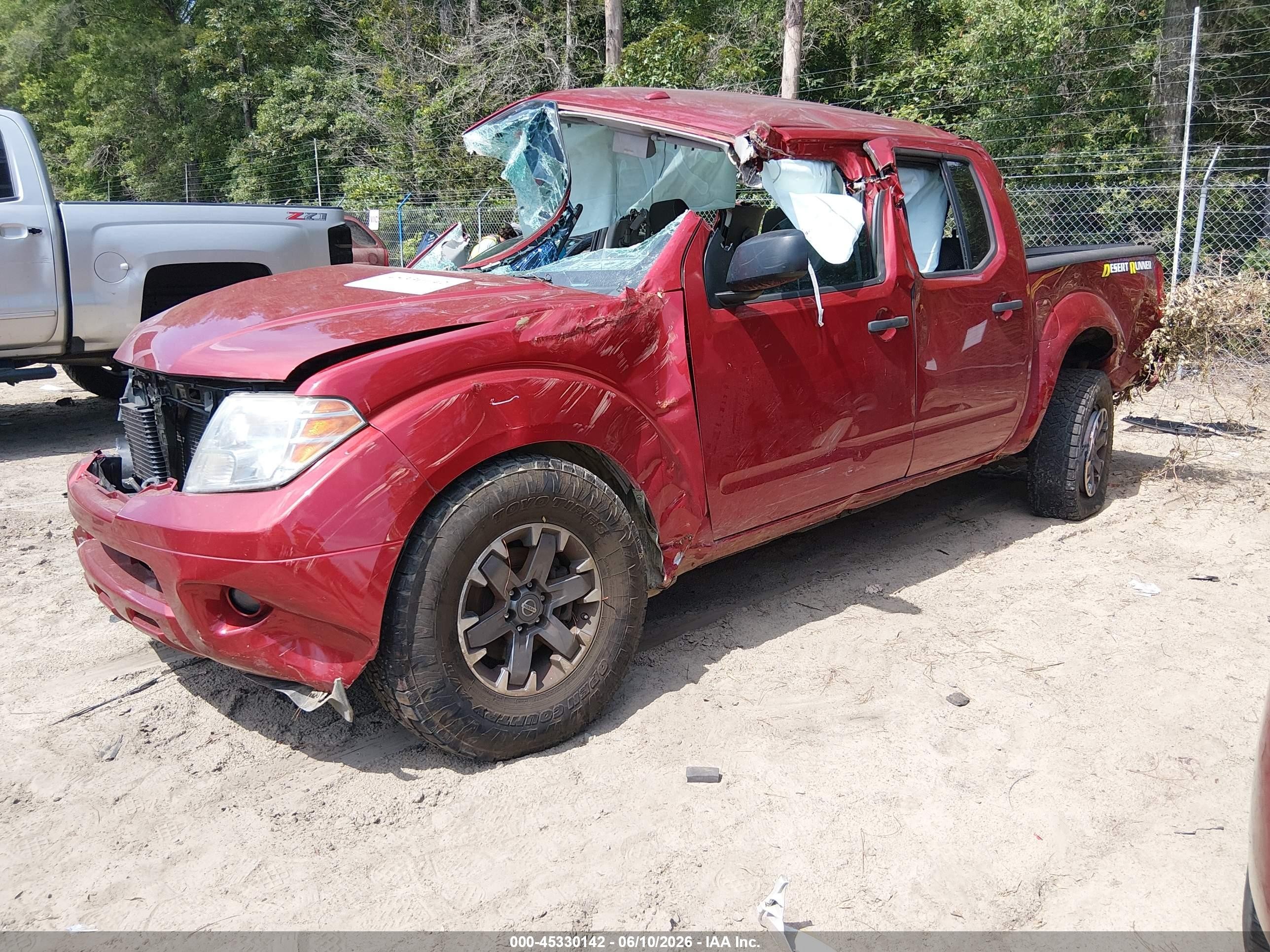 2015 Nissan Frontier Desert Runner Red vin: 1N6AD0ER3FN738450