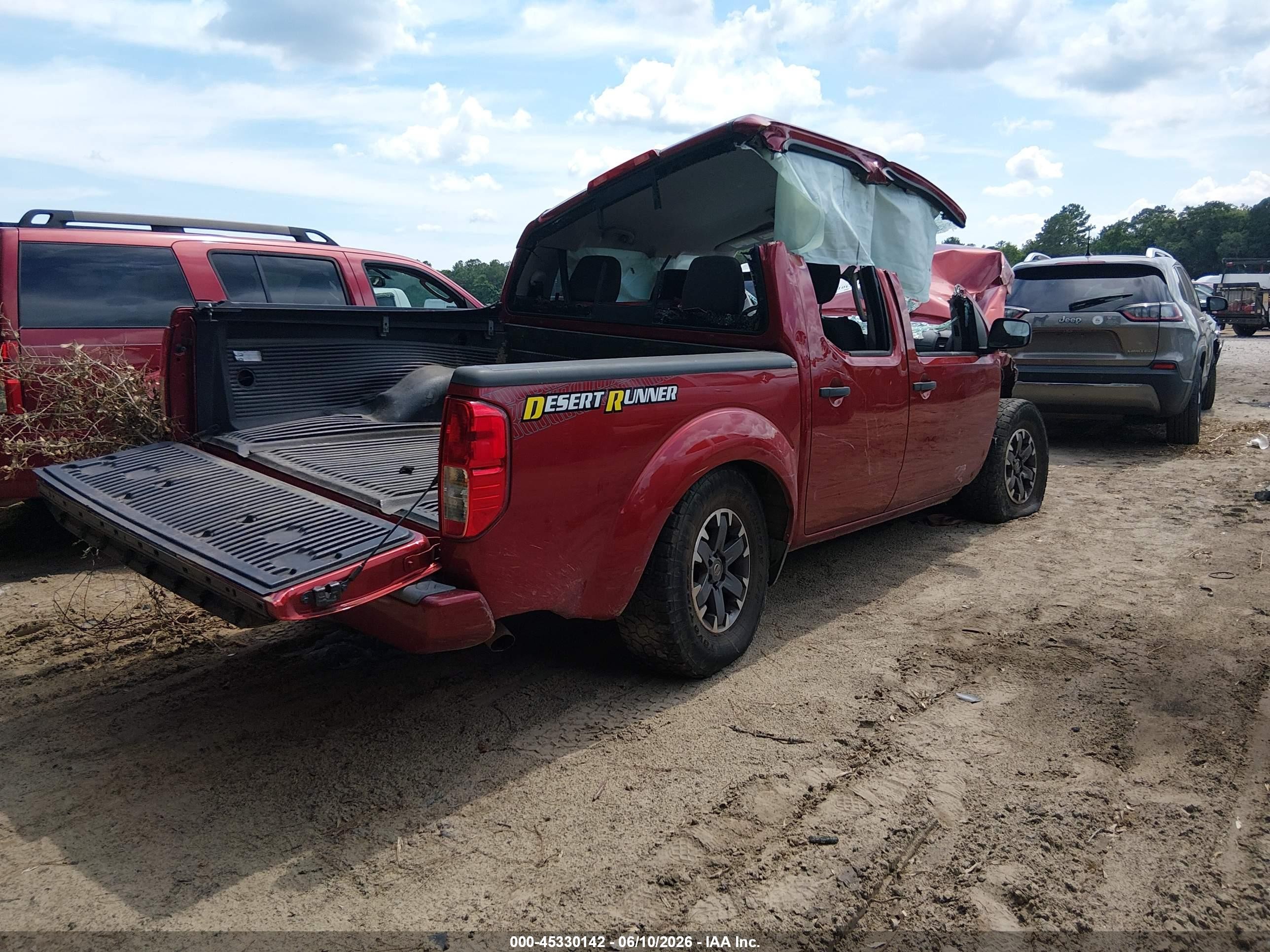 2015 Nissan Frontier Desert Runner Red vin: 1N6AD0ER3FN738450