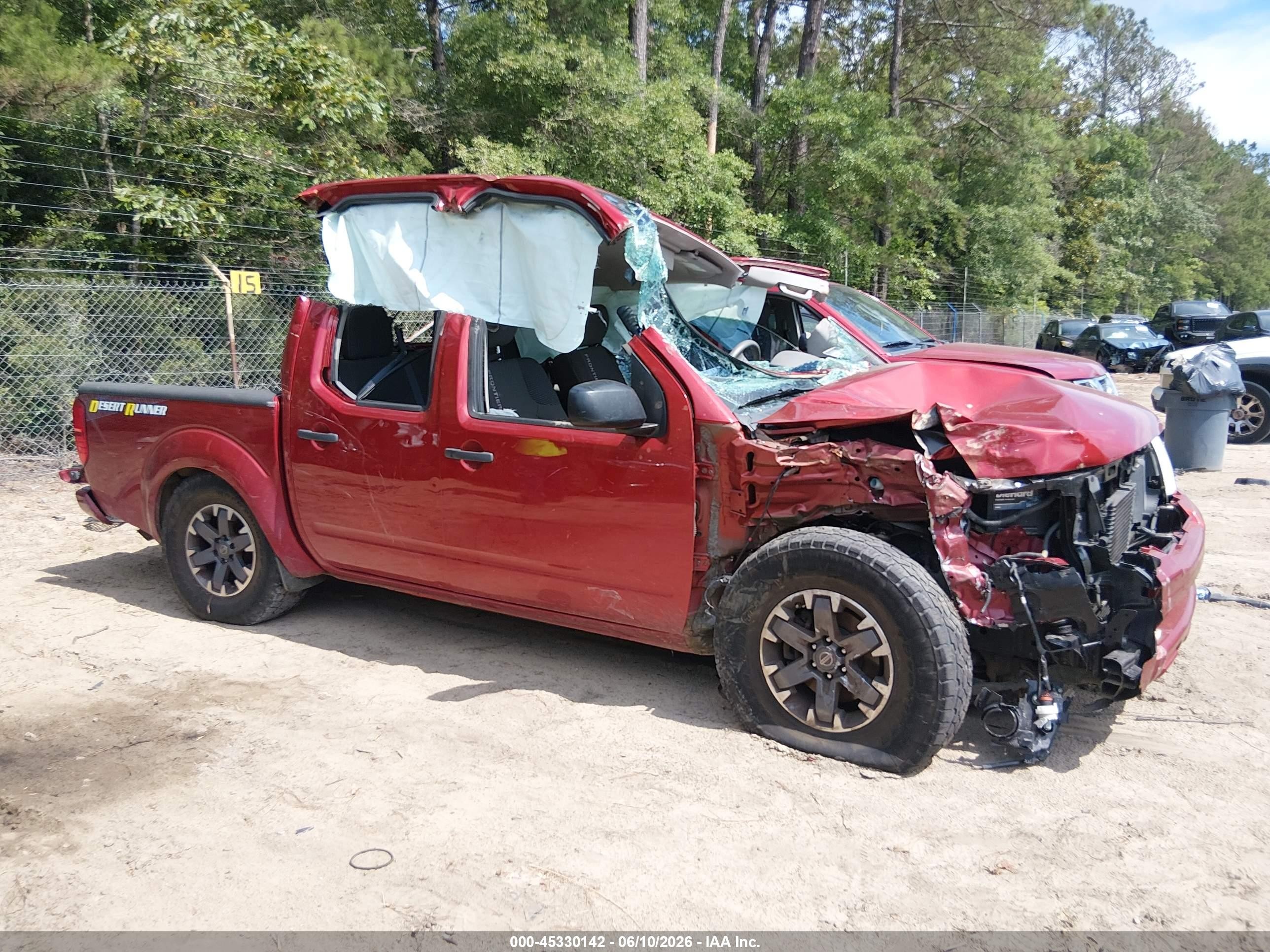 2015 Nissan Frontier Desert Runner Red vin: 1N6AD0ER3FN738450