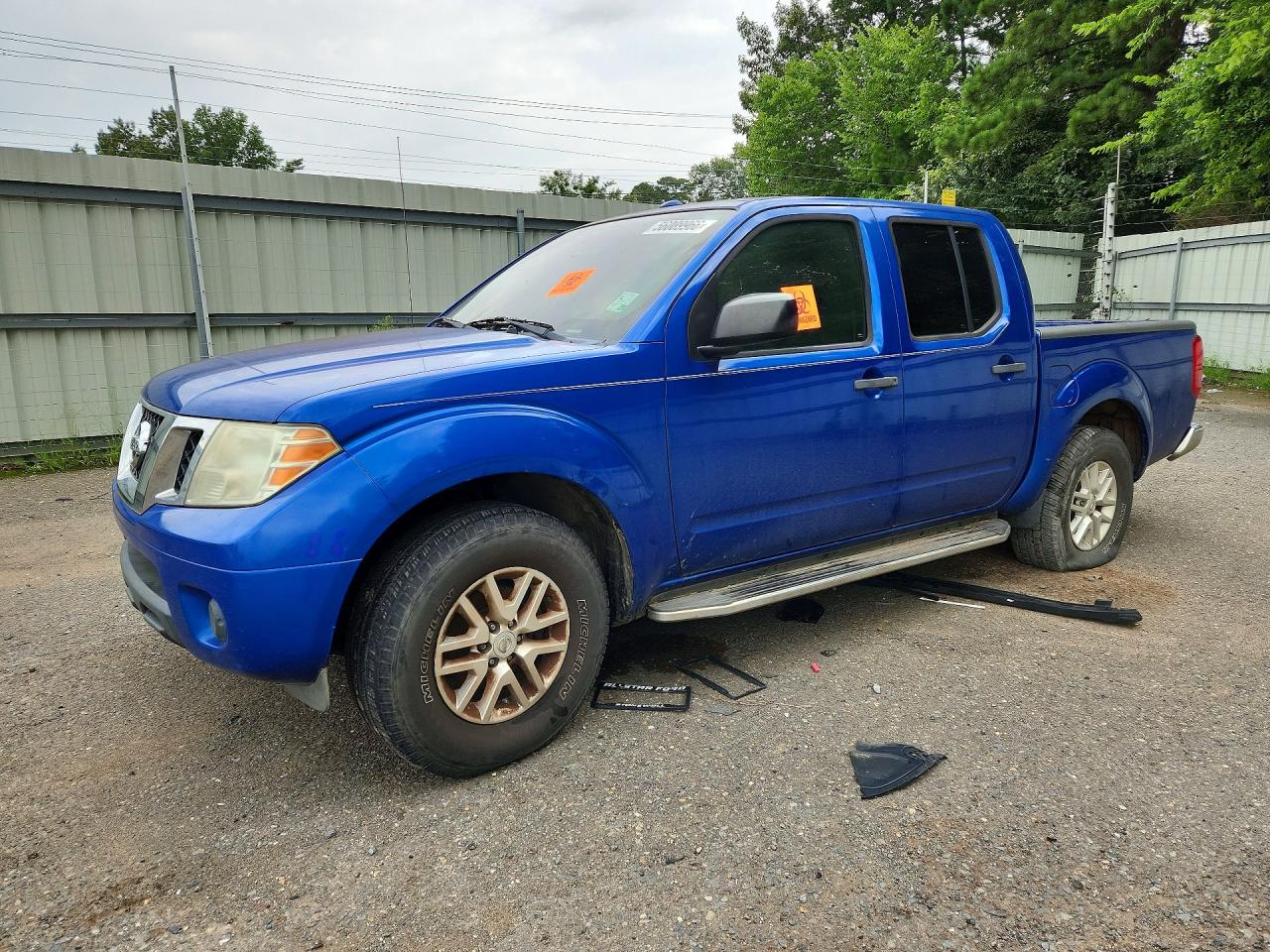 2015 Nissan Frontier Sv Blue vin: 1N6AD0ER3FN741977