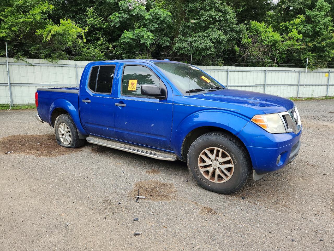 2015 Nissan Frontier Sv Blue vin: 1N6AD0ER3FN741977