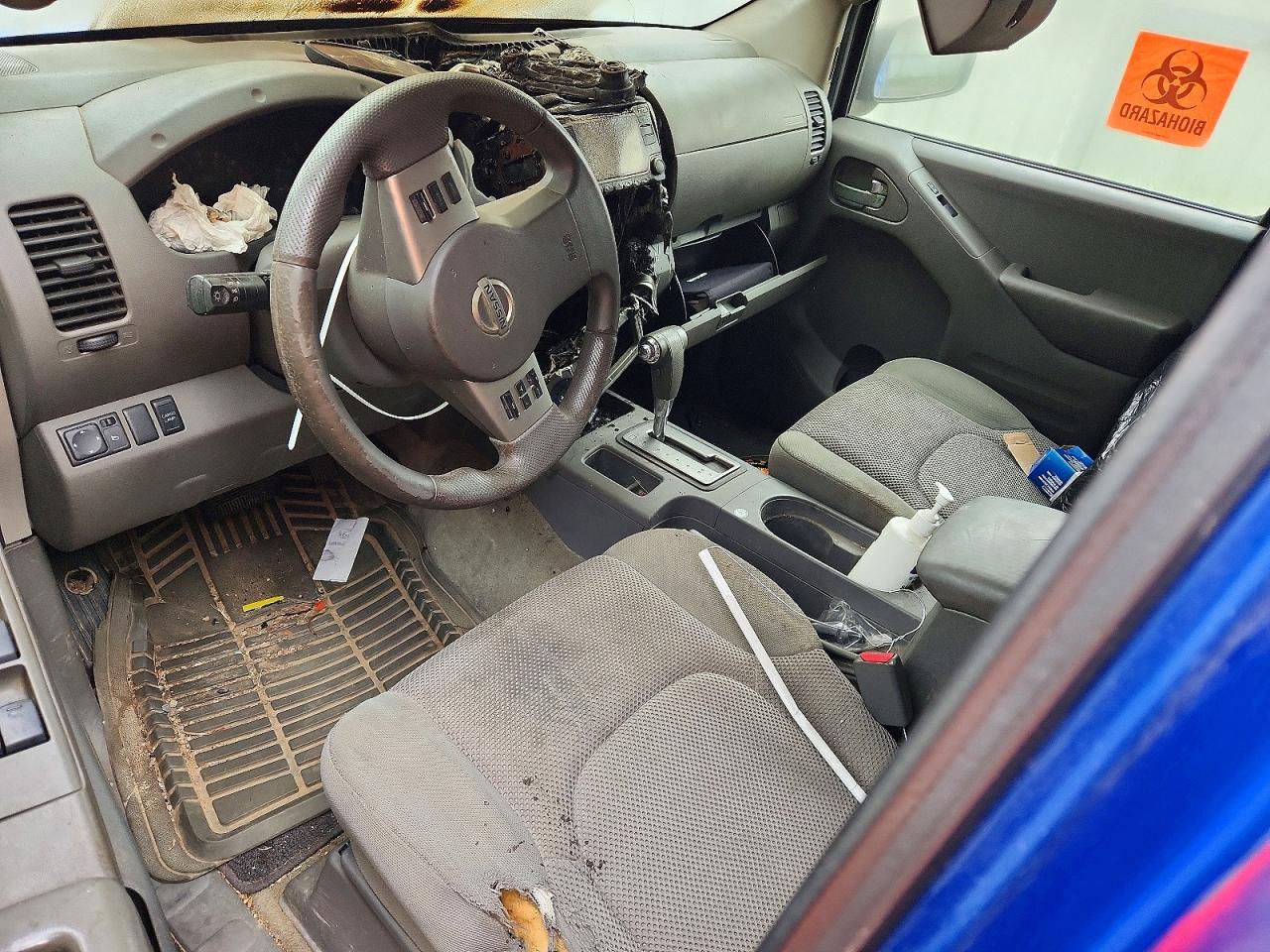 2015 Nissan Frontier Sv Blue vin: 1N6AD0ER3FN741977