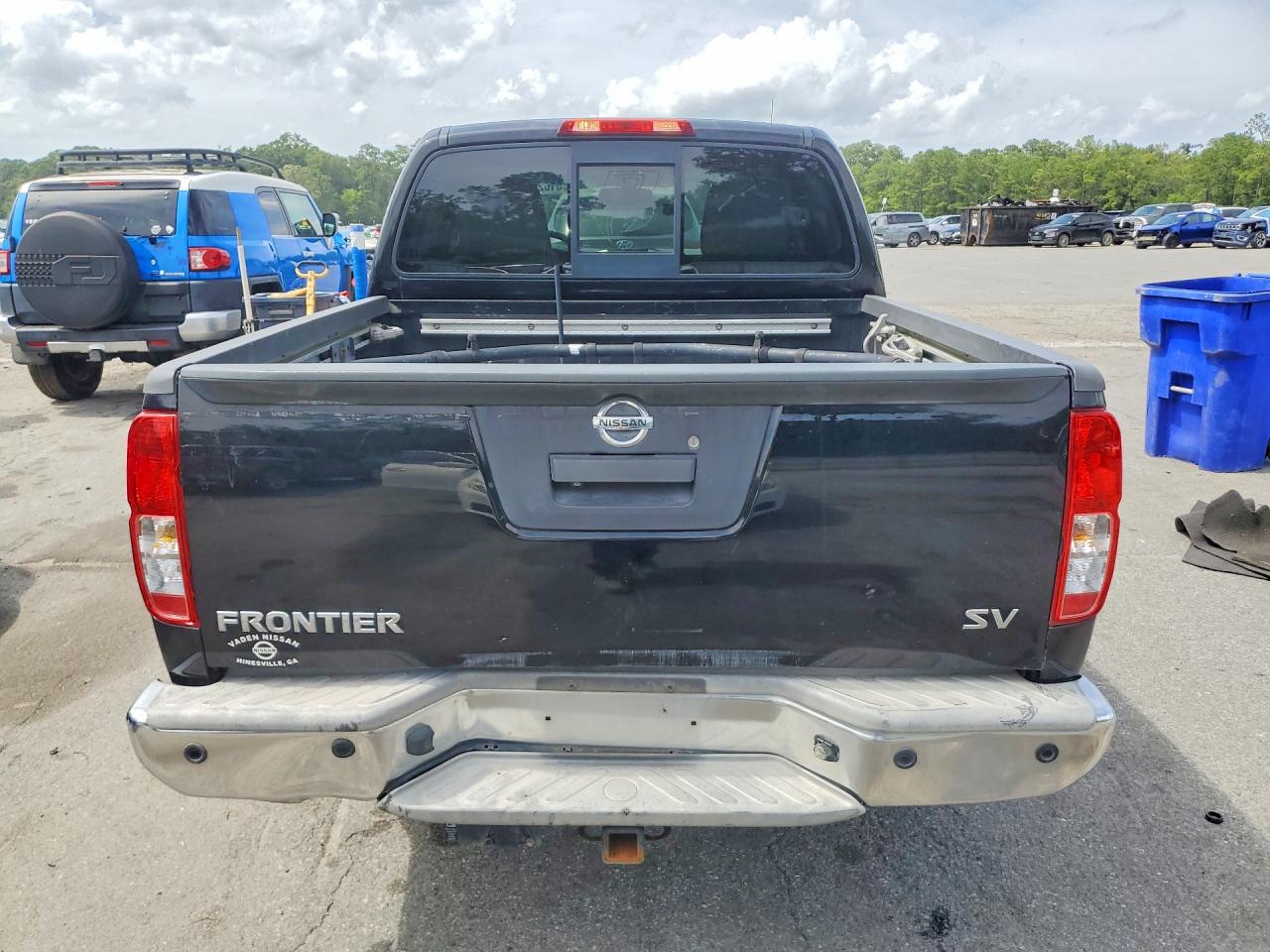 2015 Nissan Frontier S Black vin: 1N6AD0ER3FN754132