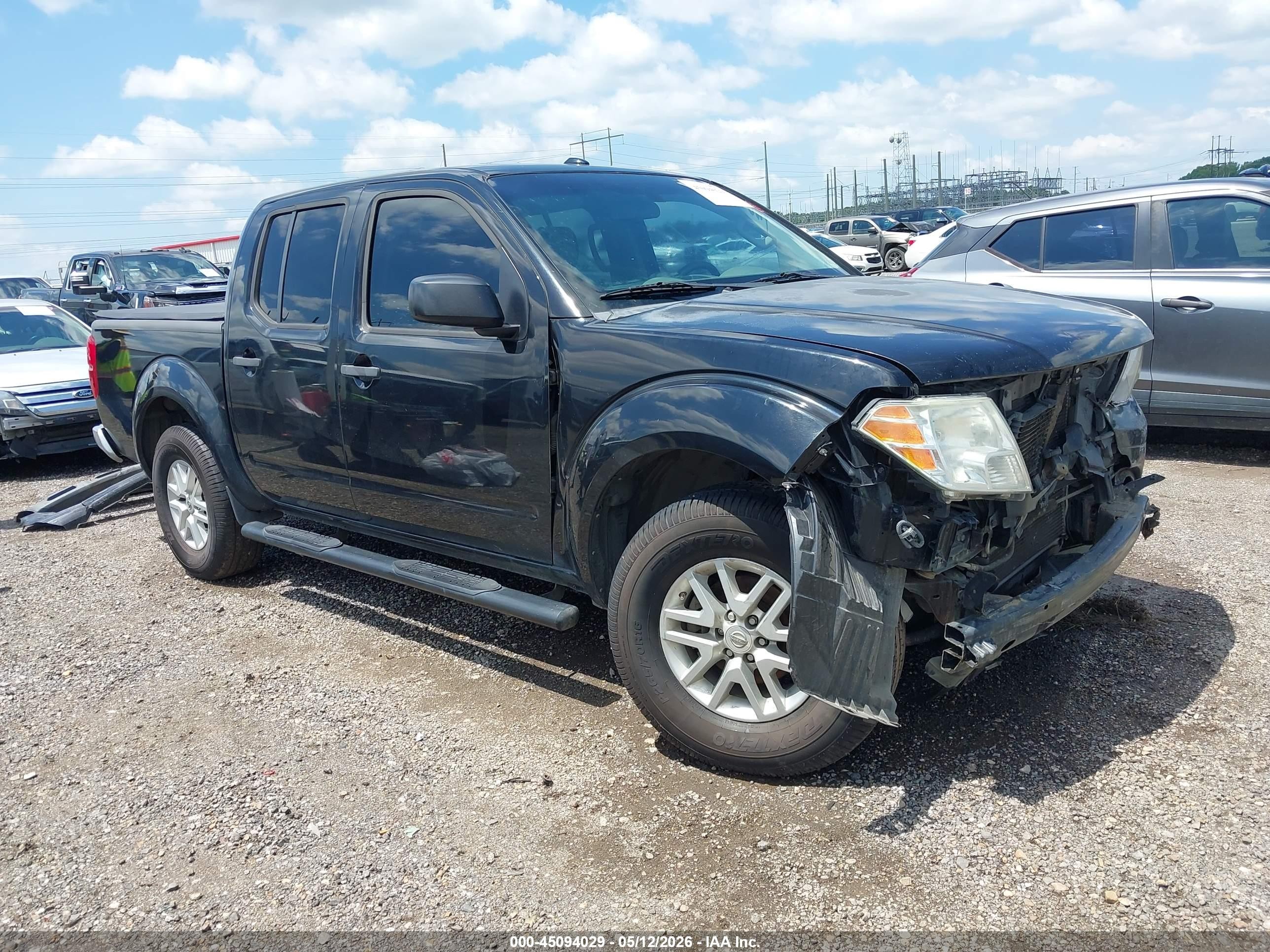 2015 Nissan Frontier Sv Black vin: 1N6AD0ER3FN762120
