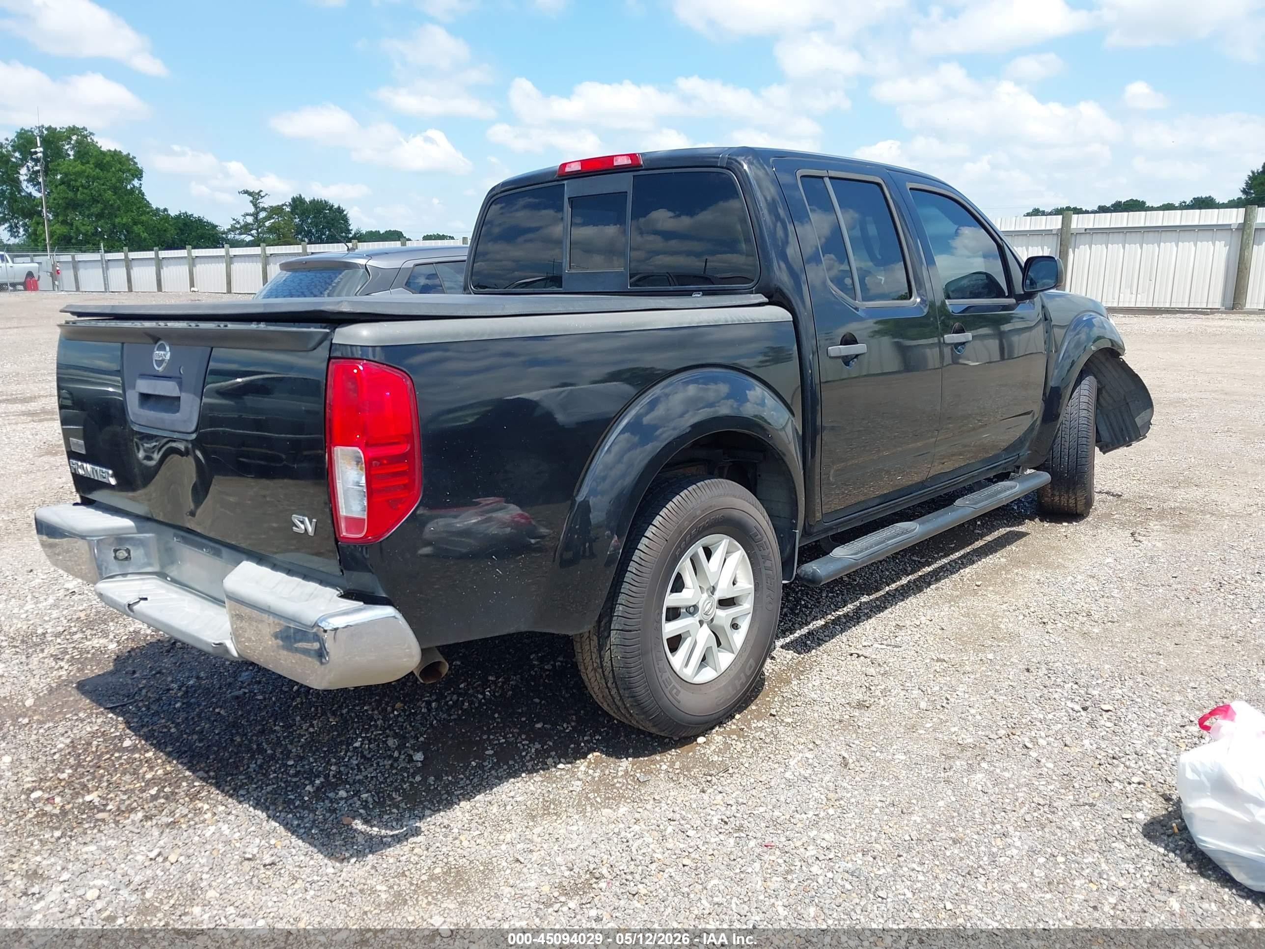 2015 Nissan Frontier Sv Black vin: 1N6AD0ER3FN762120