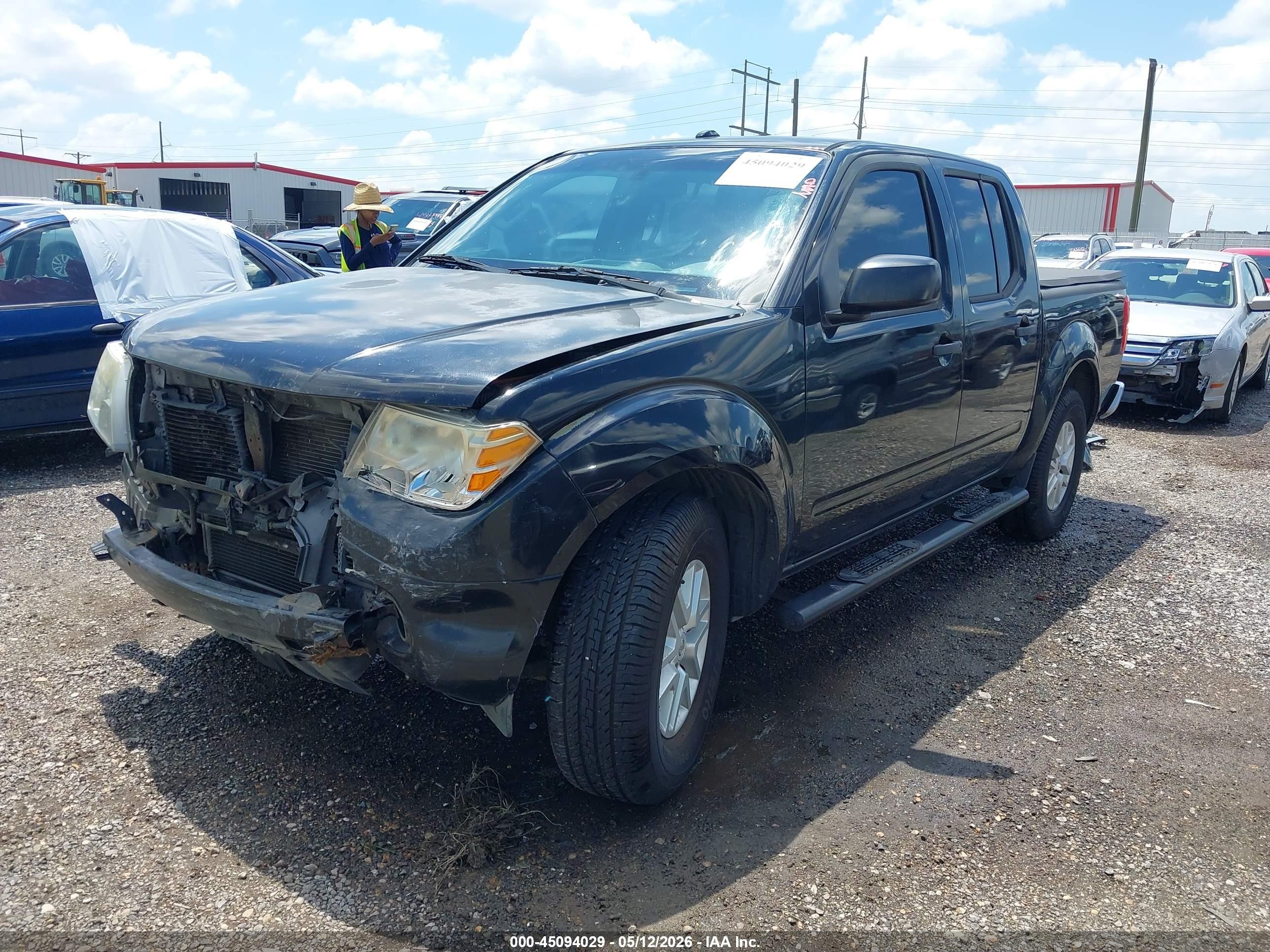 2015 Nissan Frontier Sv Black vin: 1N6AD0ER3FN762120