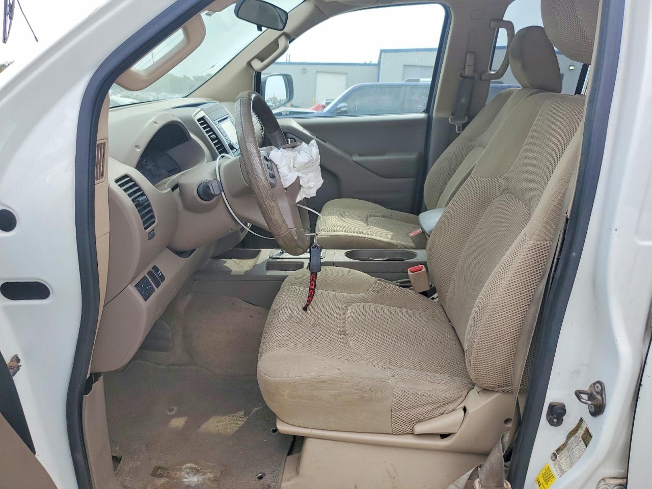 2016 Nissan Frontier Sv White vin: 1N6AD0ER3GN734027