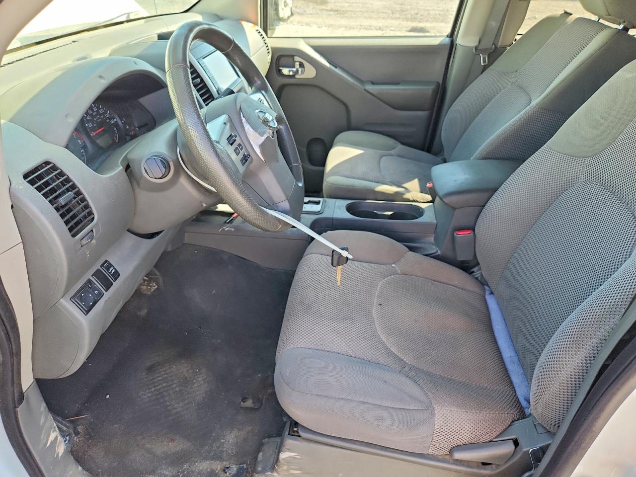 2019 Nissan Frontier Sv White vin: 1N6AD0ER3KN879805