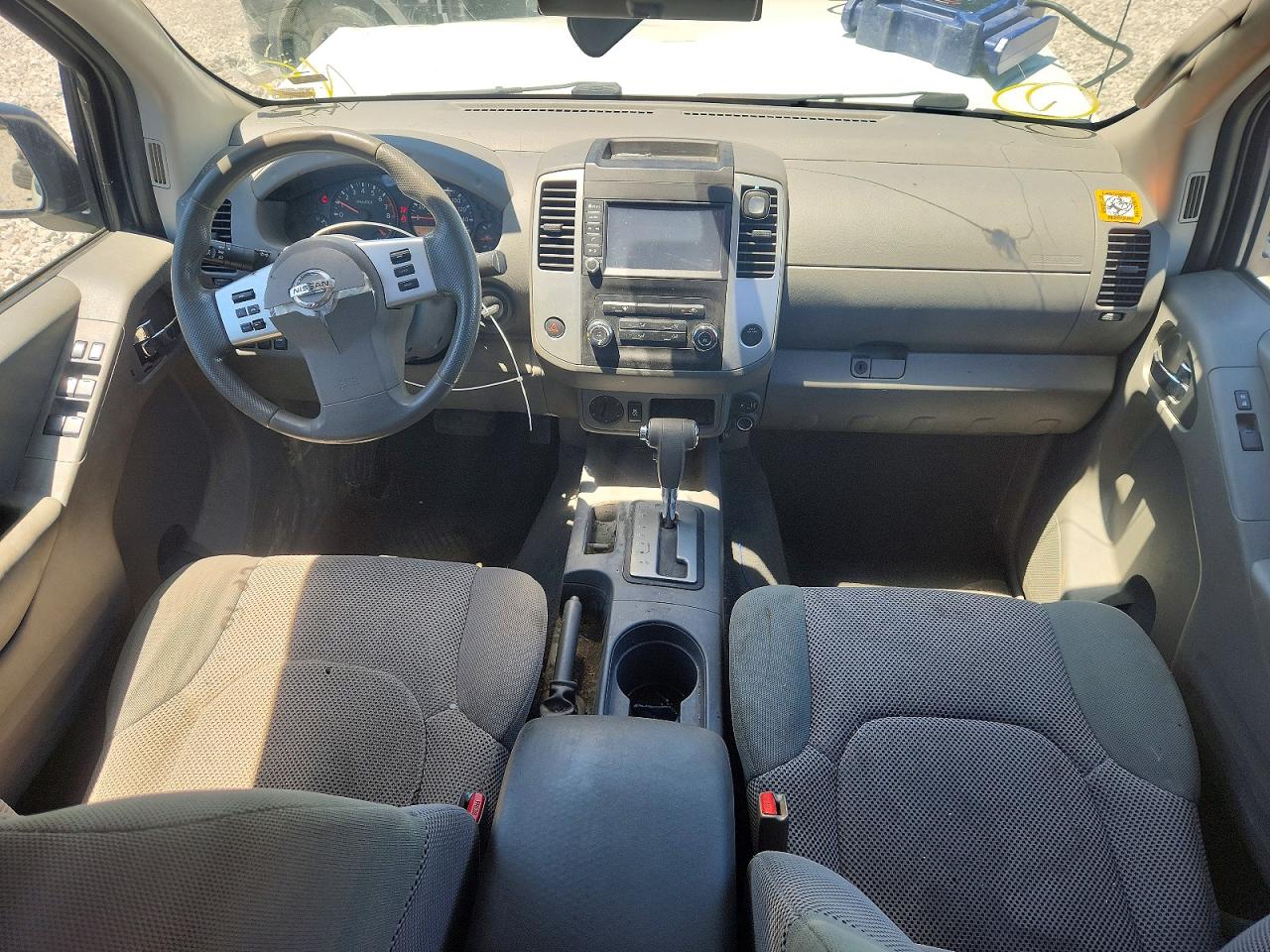 2019 Nissan Frontier Sv White vin: 1N6AD0ER3KN879805