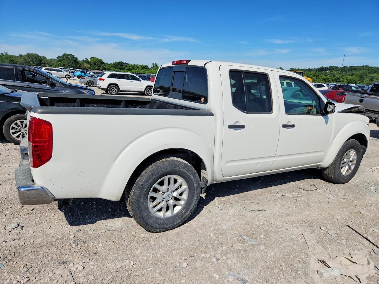 2019 Nissan Frontier Sv White vin: 1N6AD0ER3KN879805