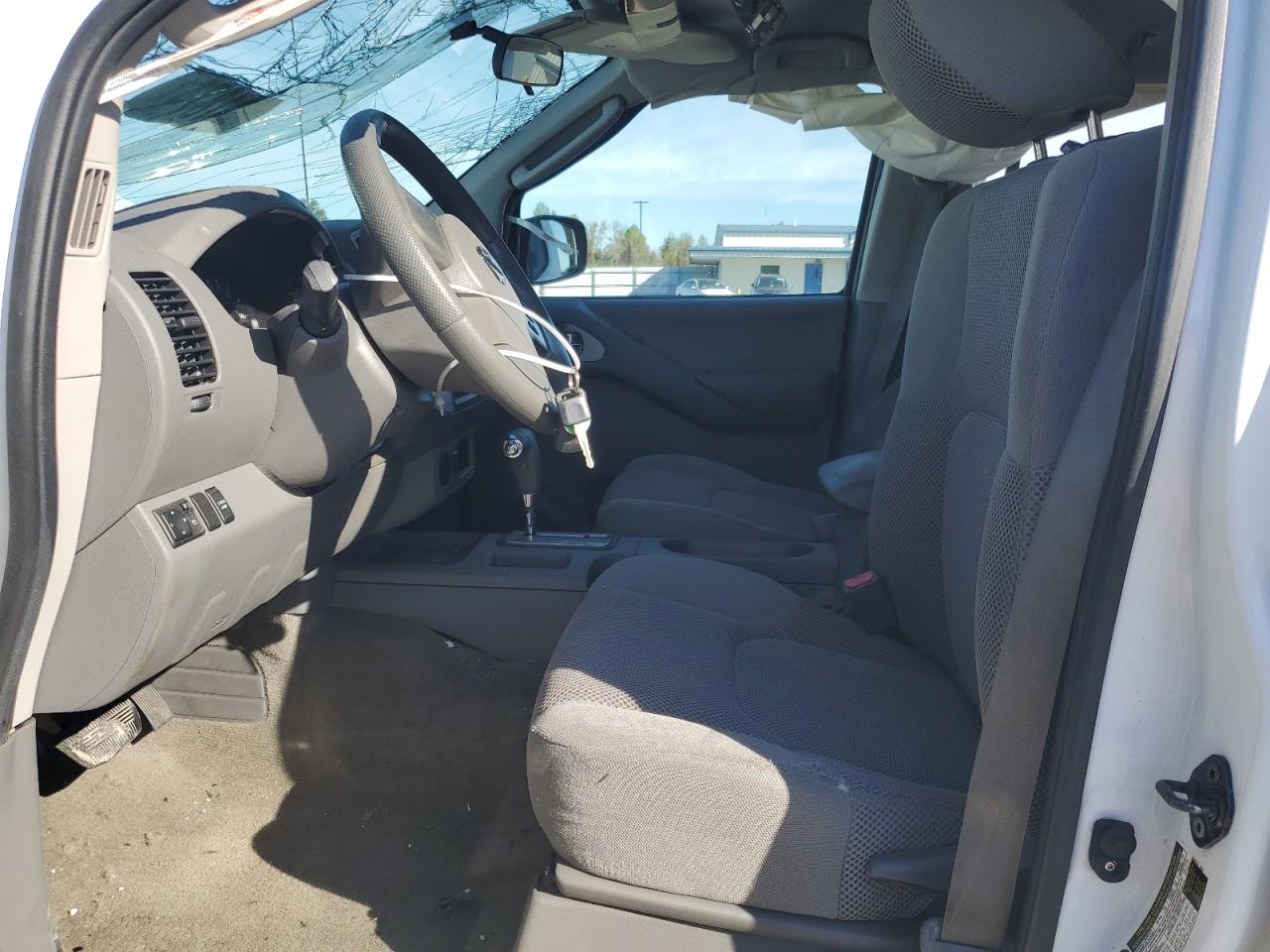 2010 Nissan Frontier Crew Cab Se White vin: 1N6AD0ER4AC430014