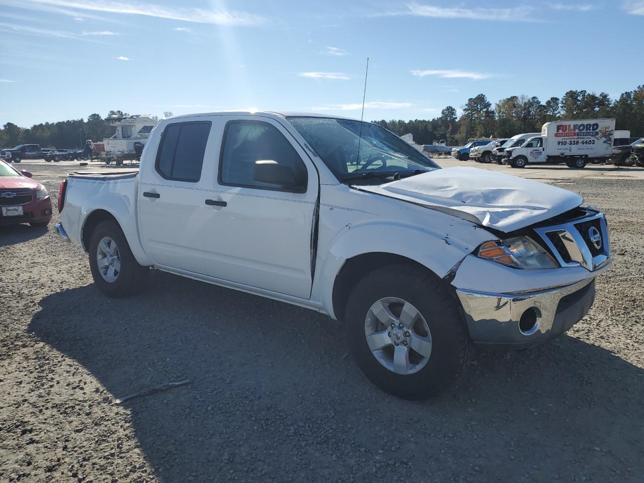 2010 Nissan Frontier Crew Cab Se White vin: 1N6AD0ER4AC430014