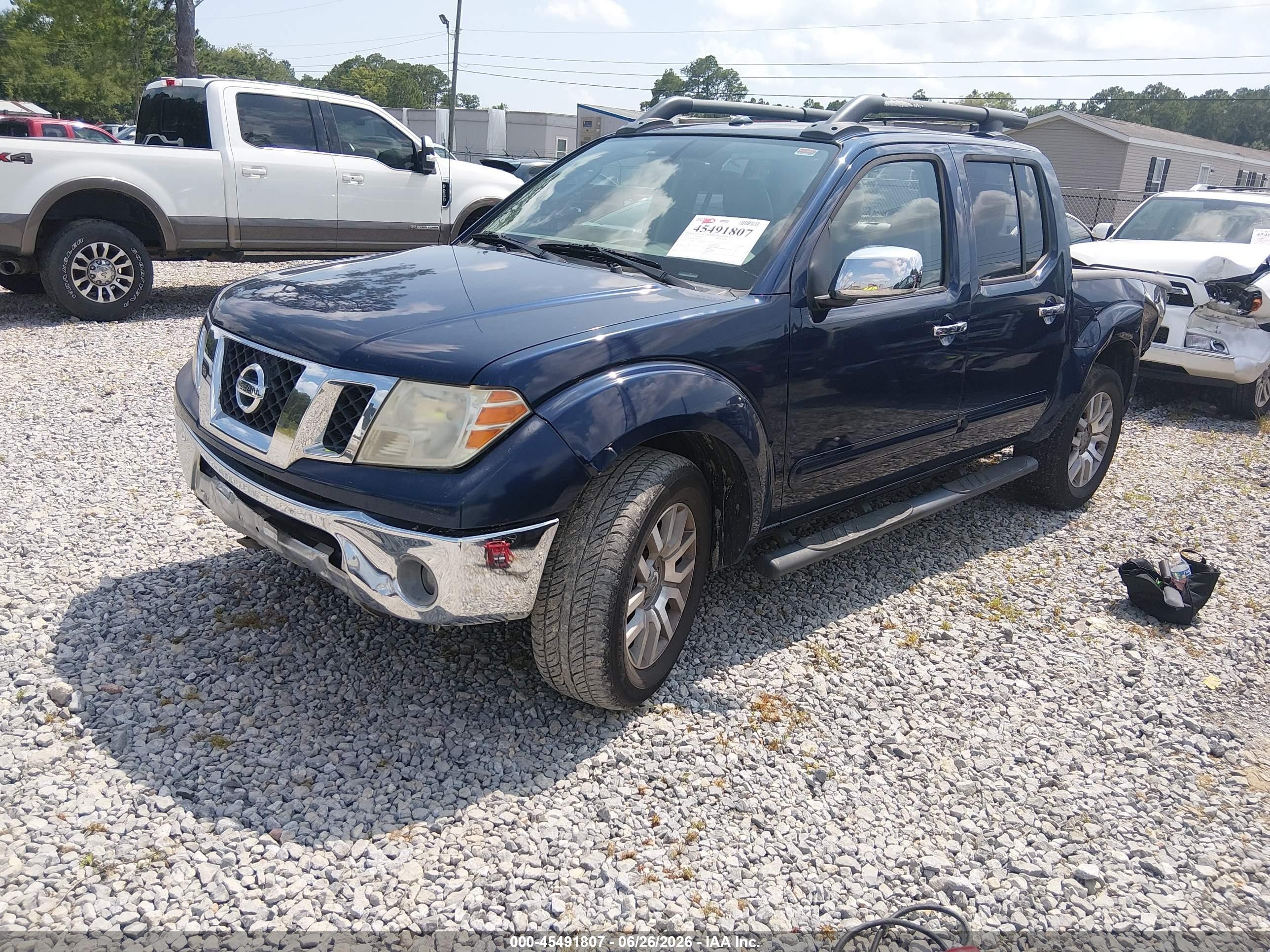 2010 Nissan Frontier Le Blue vin: 1N6AD0ER4AC445225
