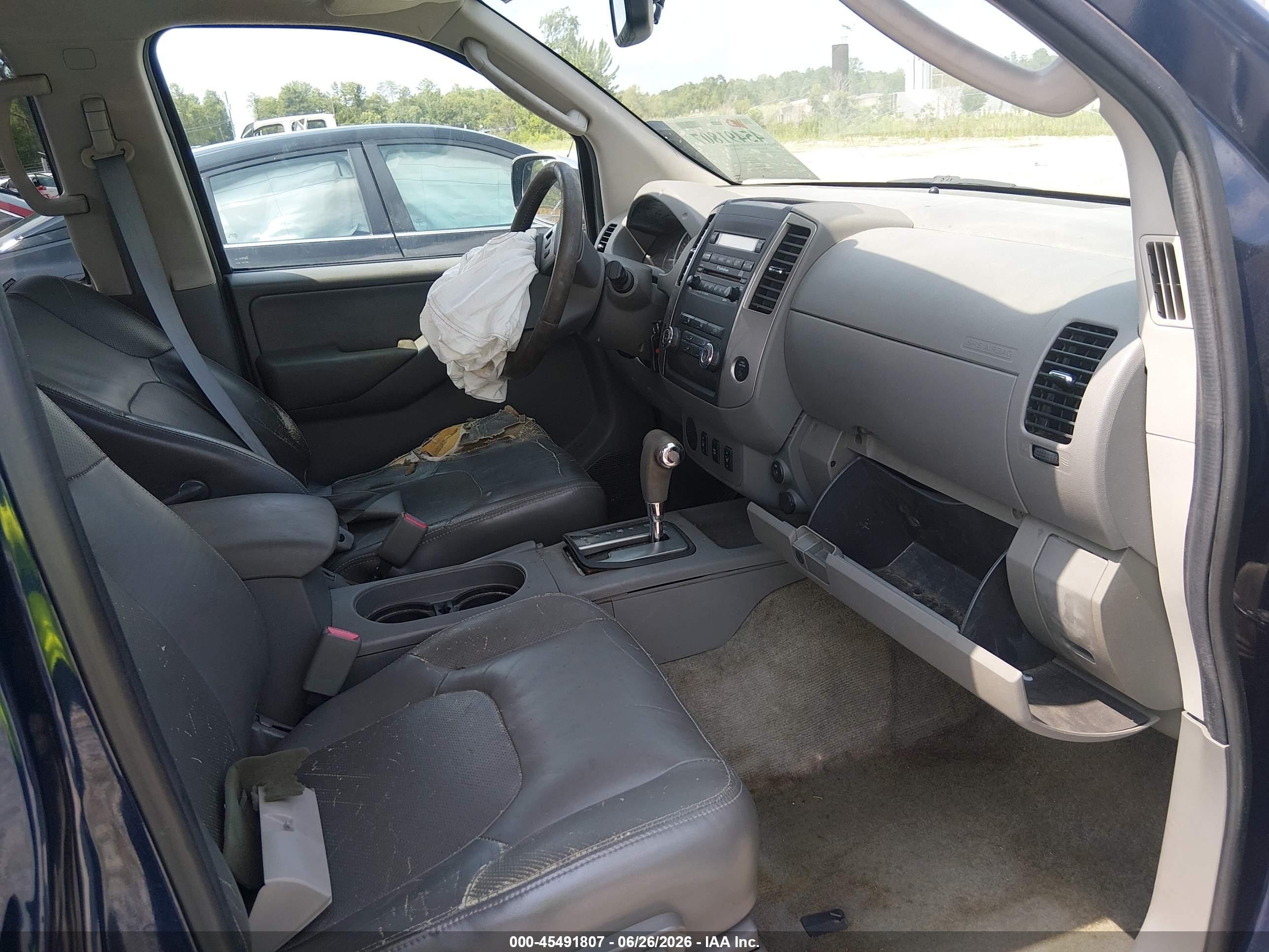 2010 Nissan Frontier Le Blue vin: 1N6AD0ER4AC445225