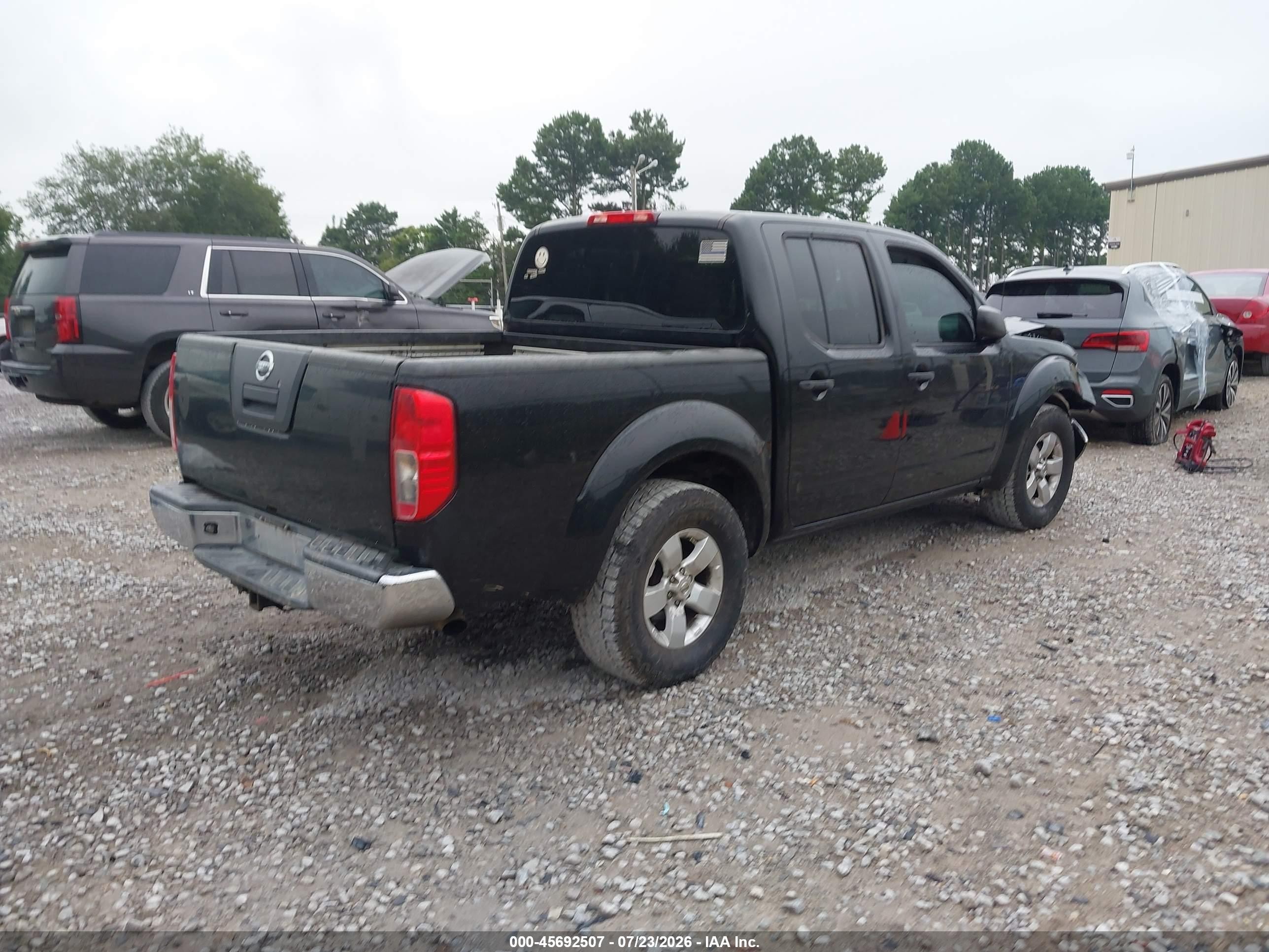 2010 Nissan Frontier Se Black vin: 1N6AD0ER4AC448979