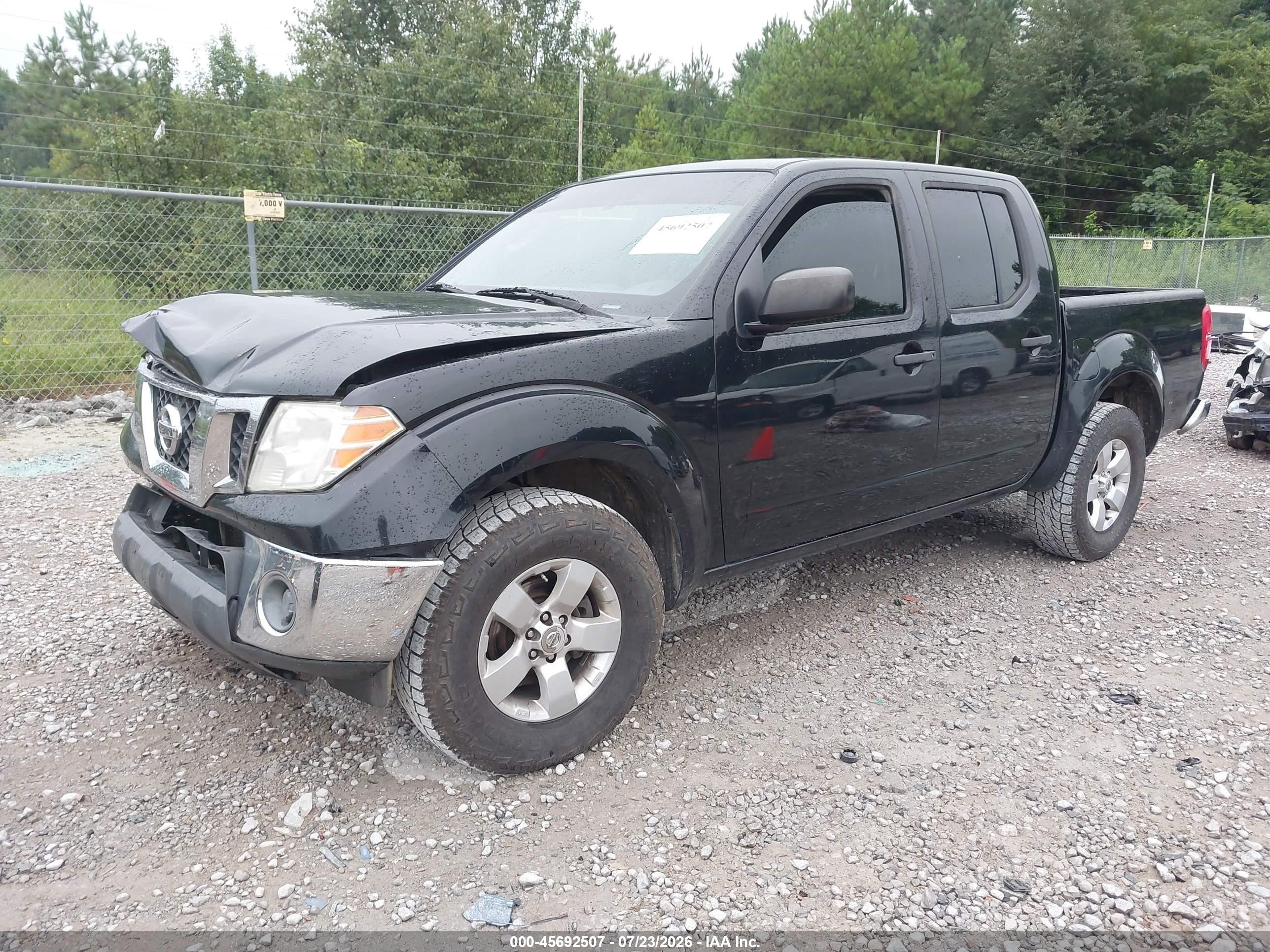2010 Nissan Frontier Se Black vin: 1N6AD0ER4AC448979