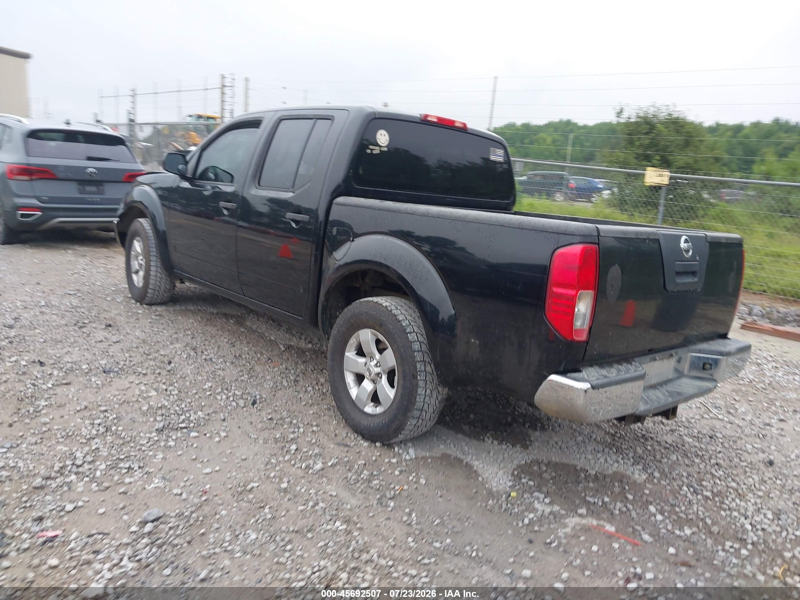 2010 Nissan Frontier Se Black vin: 1N6AD0ER4AC448979