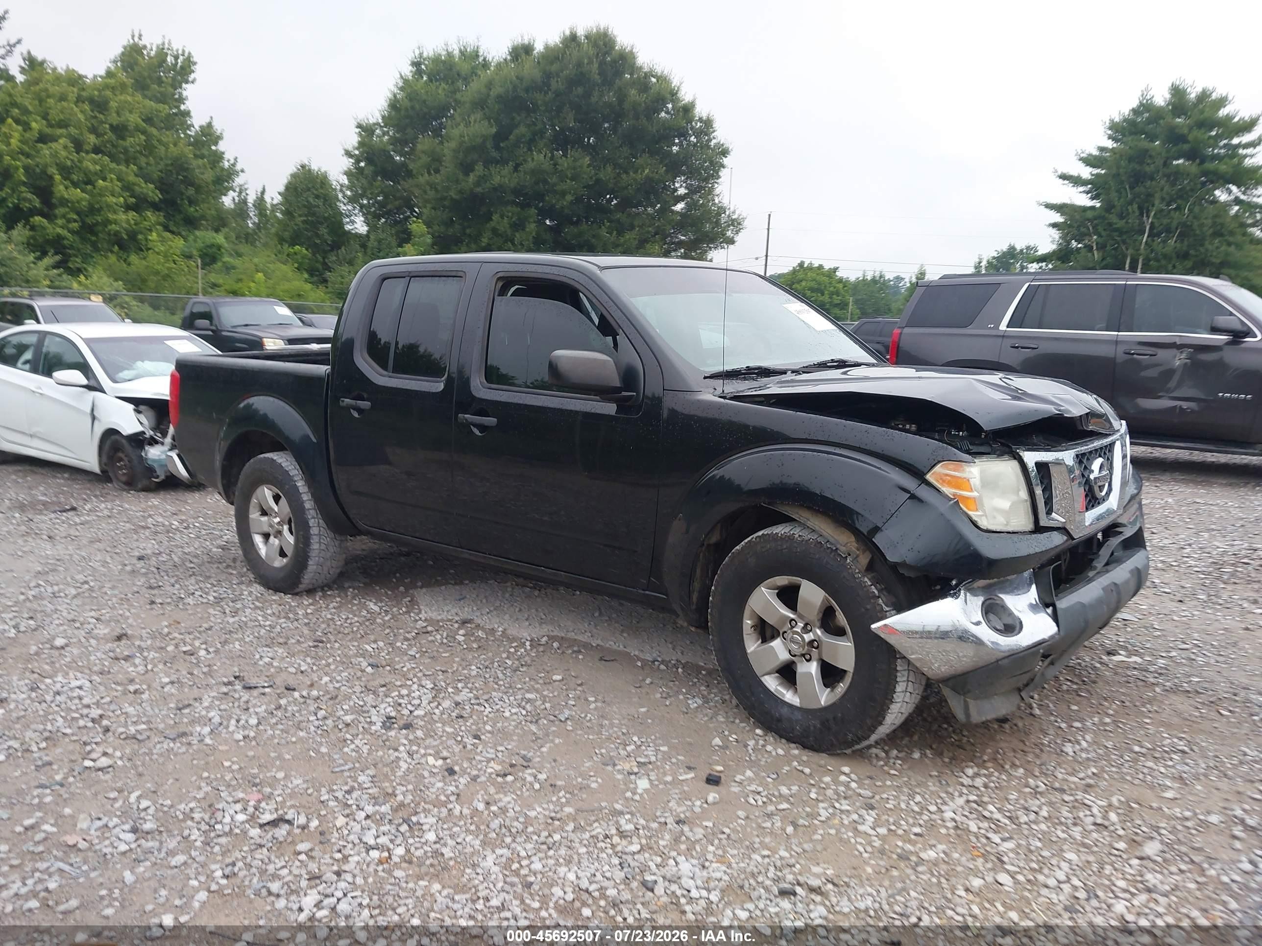 2010 Nissan Frontier Se Black vin: 1N6AD0ER4AC448979