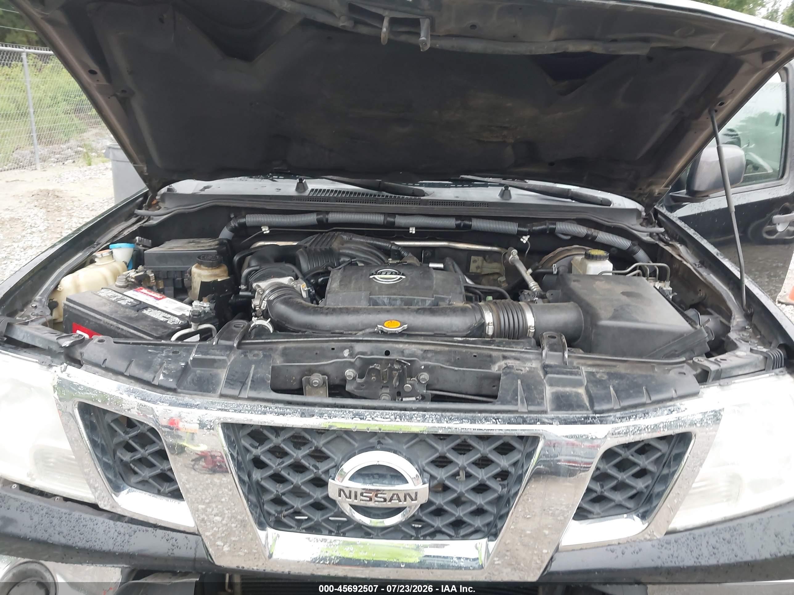 2010 Nissan Frontier Se Black vin: 1N6AD0ER4AC448979